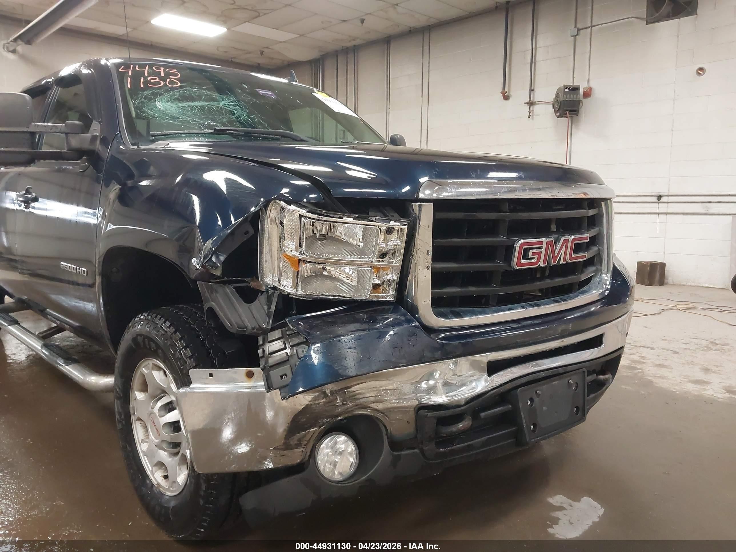 2010 Gmc Sierra 2500hd Slt Blue vin: 1GT4K1BG2AF154753