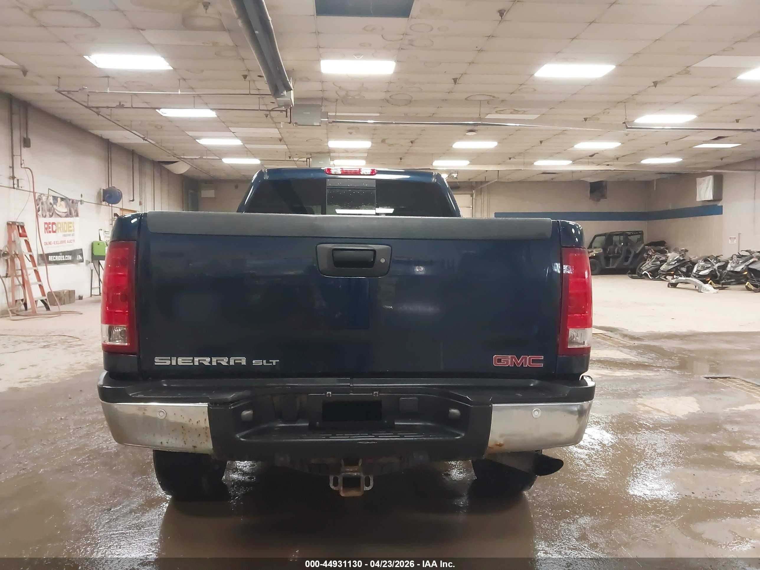 2010 Gmc Sierra 2500hd Slt Blue vin: 1GT4K1BG2AF154753