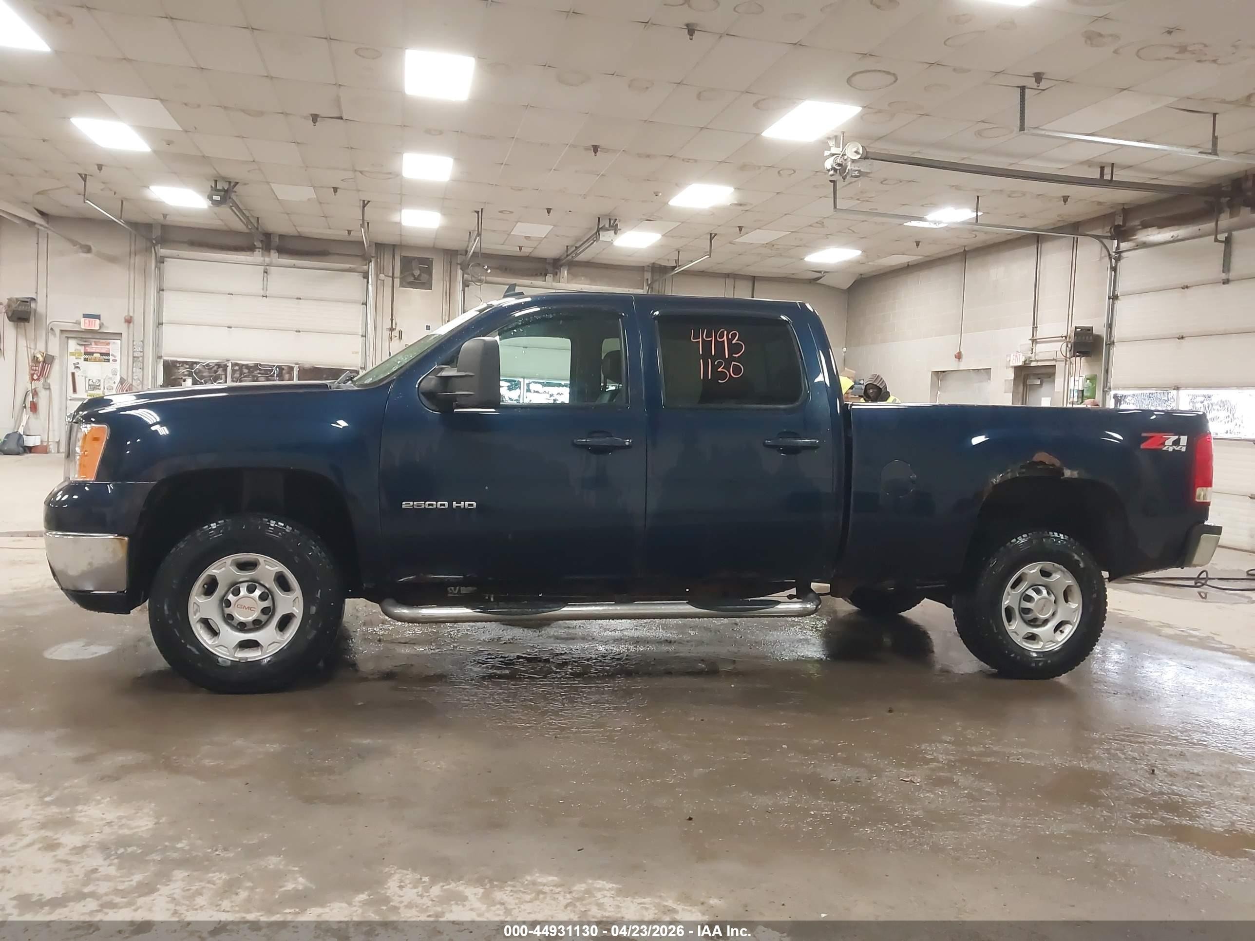 2010 Gmc Sierra 2500hd Slt Blue vin: 1GT4K1BG2AF154753