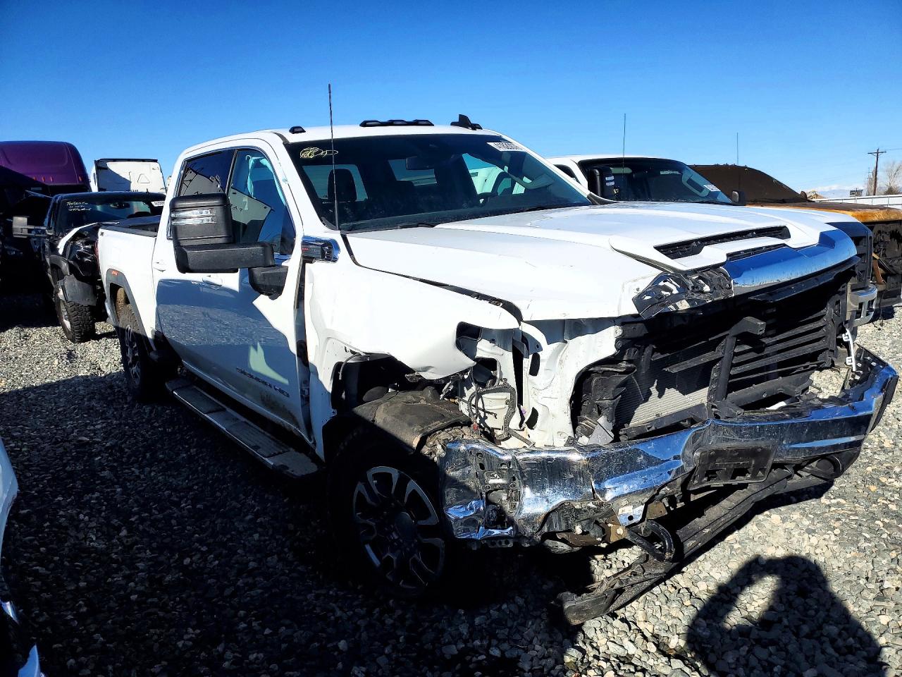 2025 Gmc Sierra K2500 Sle White vin: 1GT4UME72SF235826