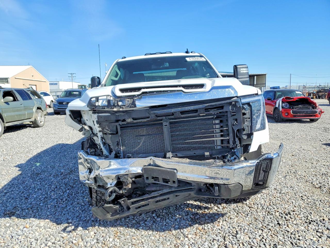 2025 Gmc Sierra K2500 Sle White vin: 1GT4UME72SF235826