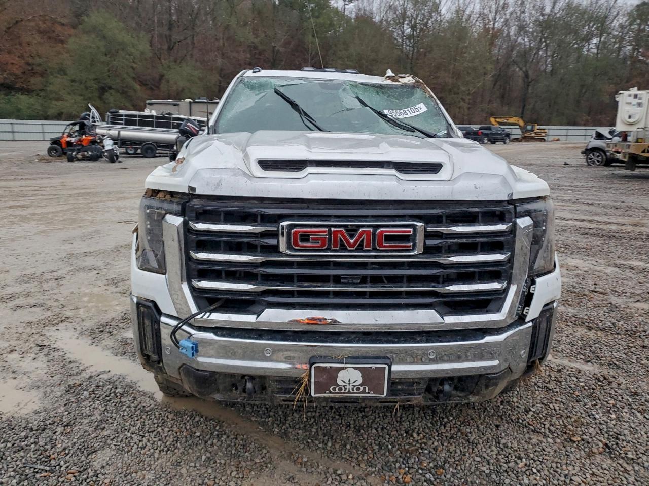 2025 Gmc Sierra K2500 Slt White vin: 1GT4UNE71SF149445