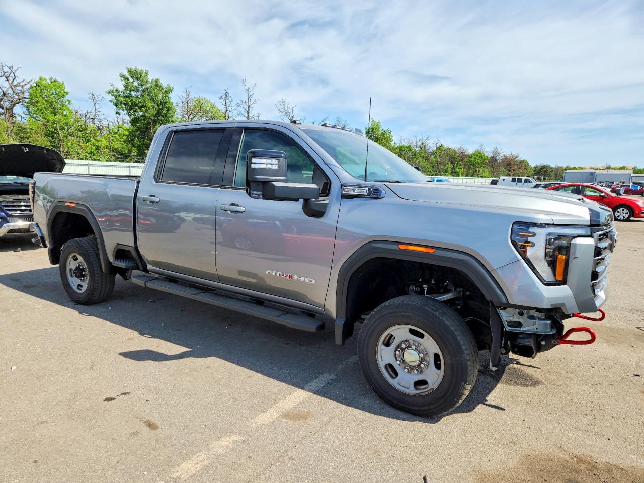 2025 Gmc Sierra K2500 At4 Gray vin: 1GT4UPE71SF361709