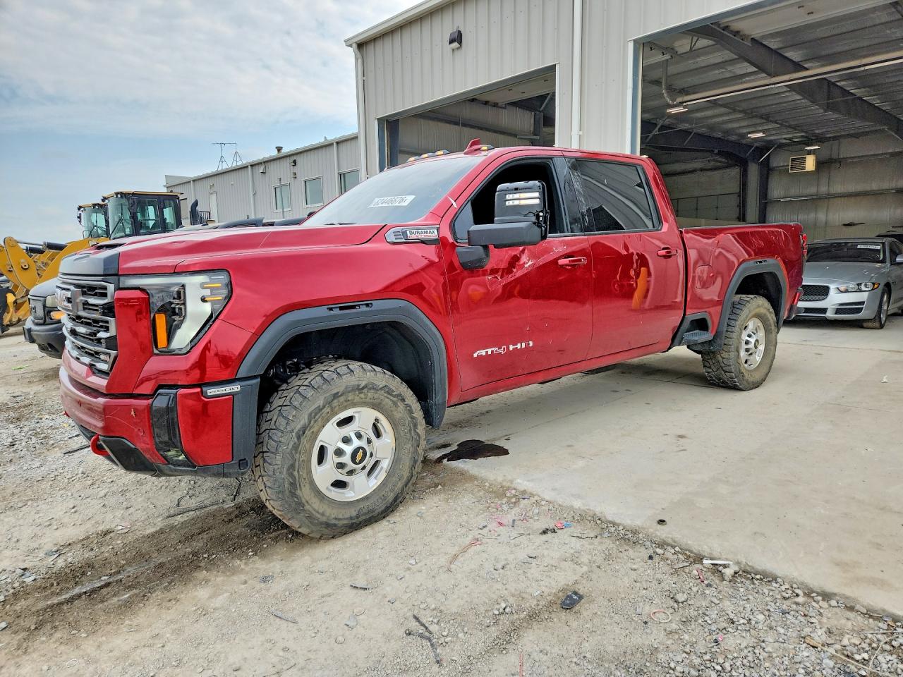 2025 Gmc Sierra K2500 At4 Red vin: 1GT4UPEY4SF285492