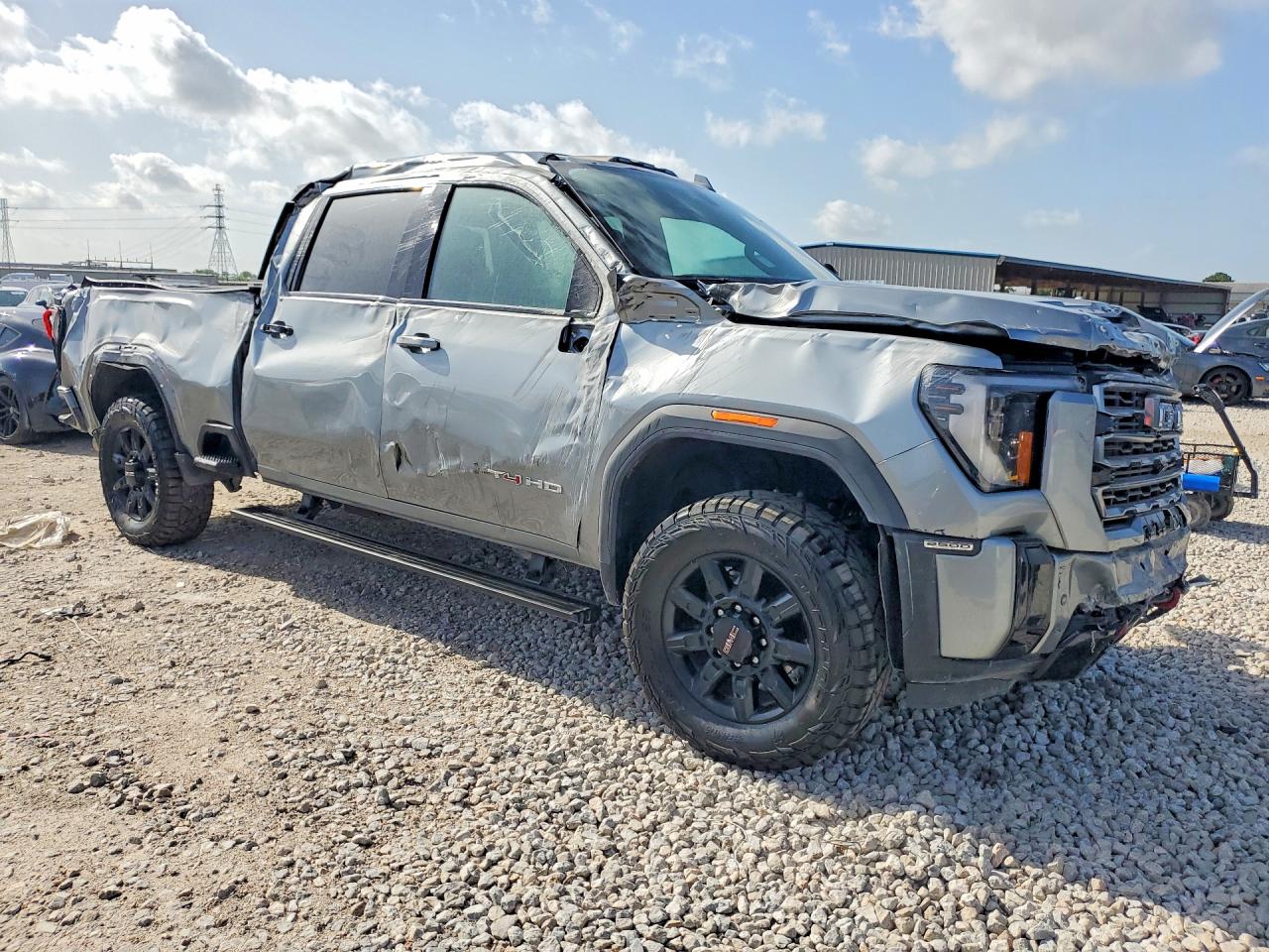 2026 Gmc Sierra K2500 At4 Gray vin: 1GT4UPEY7TF186201