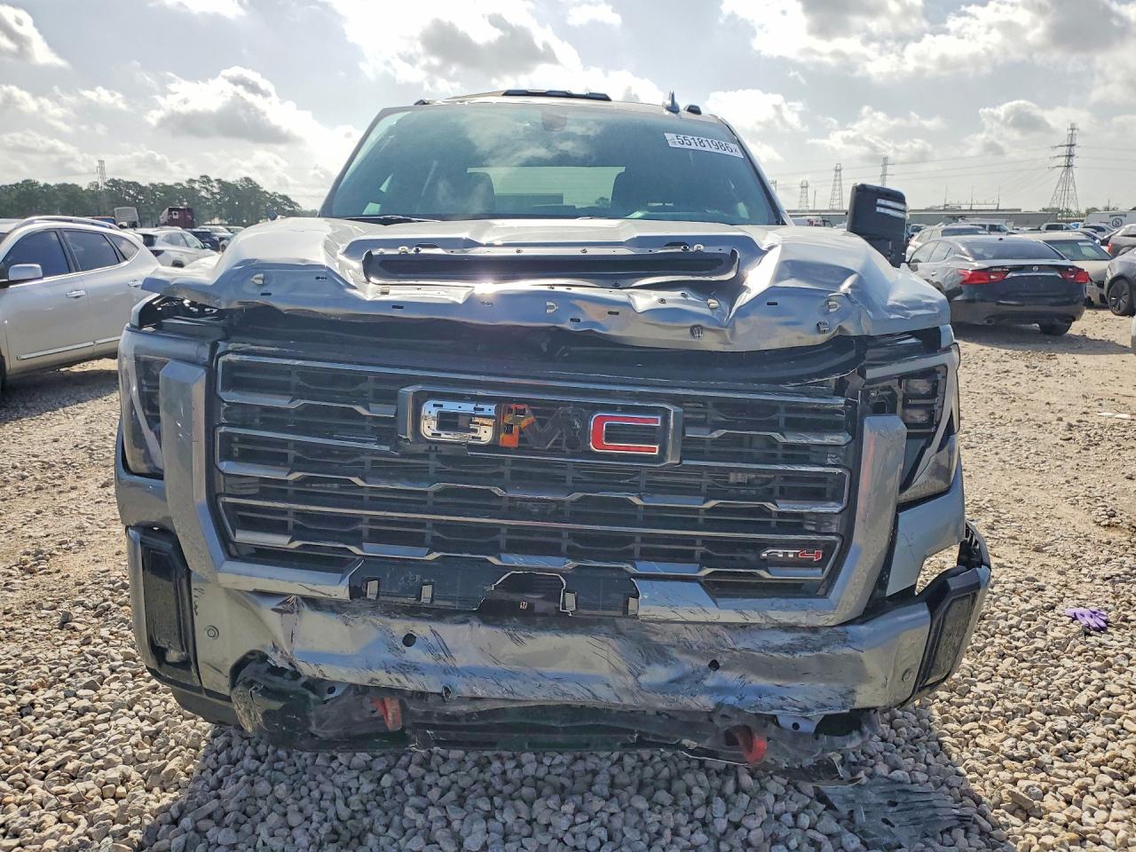 2026 Gmc Sierra K2500 At4 Gray vin: 1GT4UPEY7TF186201