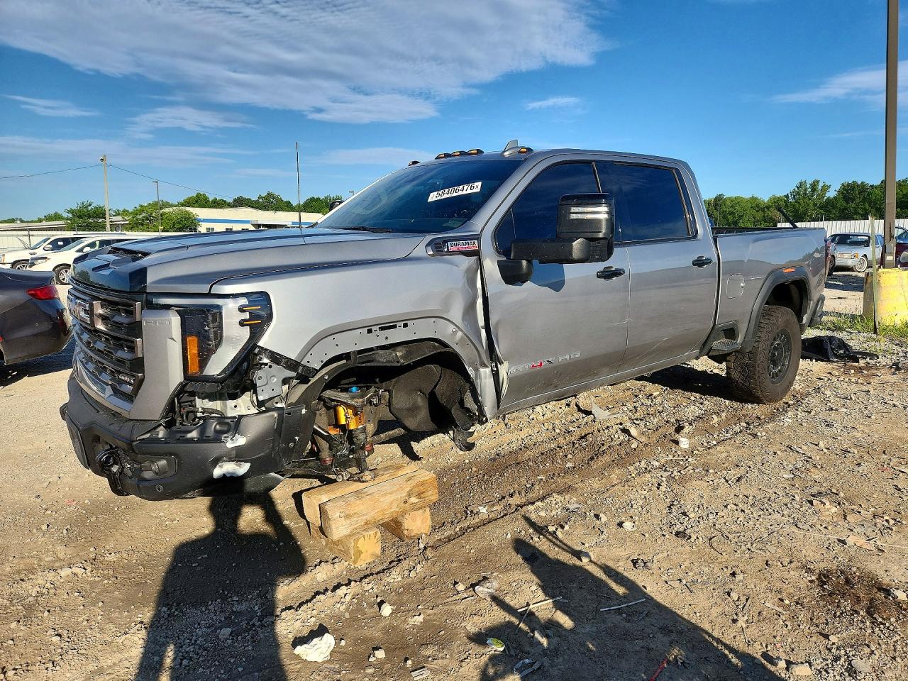 2025 Gmc Sierra K2500 At4x Gray vin: 1GT4UZEY7SF367972