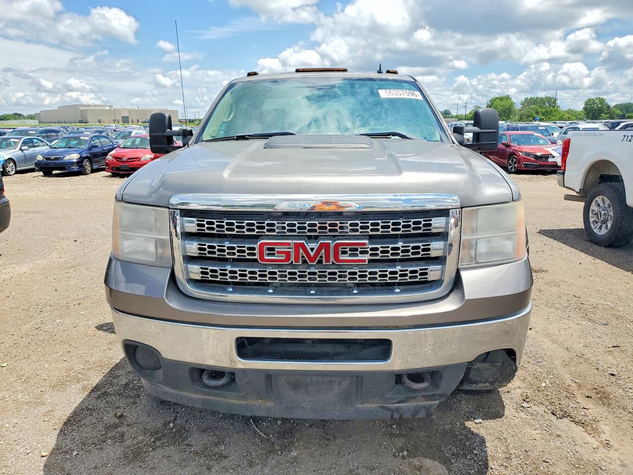 2012 Gmc Sierra K3500 Sle Silver vin: 1GT523CG9CZ329385