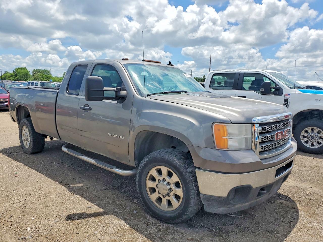 2012 Gmc Sierra K3500 Sle Silver vin: 1GT523CG9CZ329385
