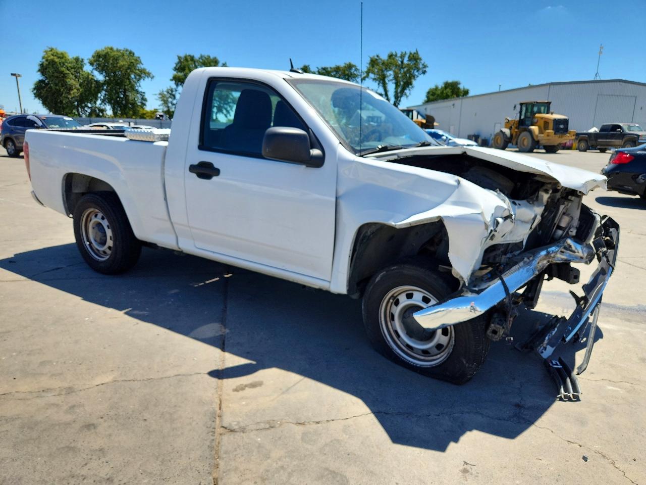 2012 Gmc Canyon White vin: 1GTC5LF90C8108985