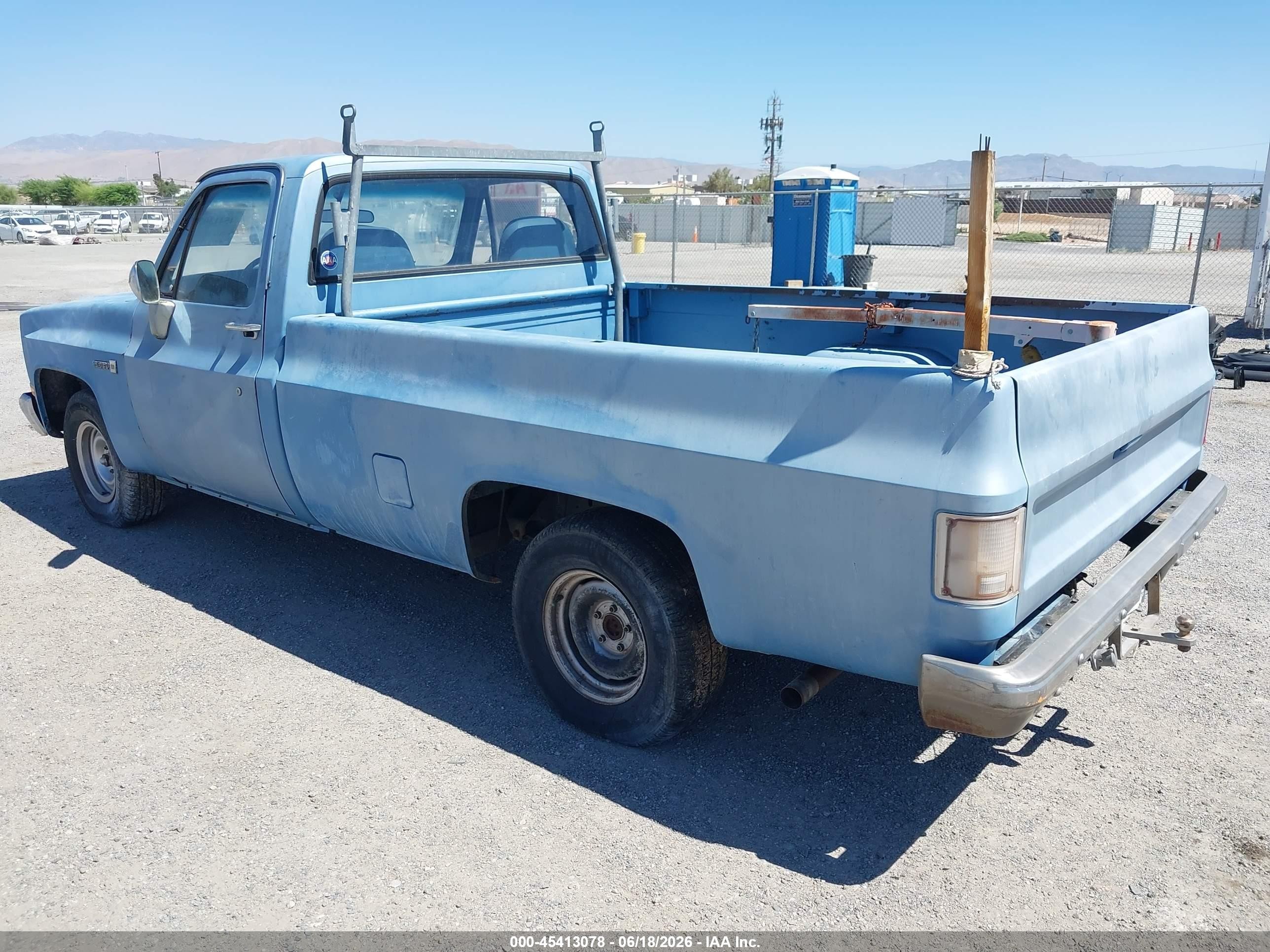1983 Gmc C1500   Blue vin: 1GTCC14D6DF710692