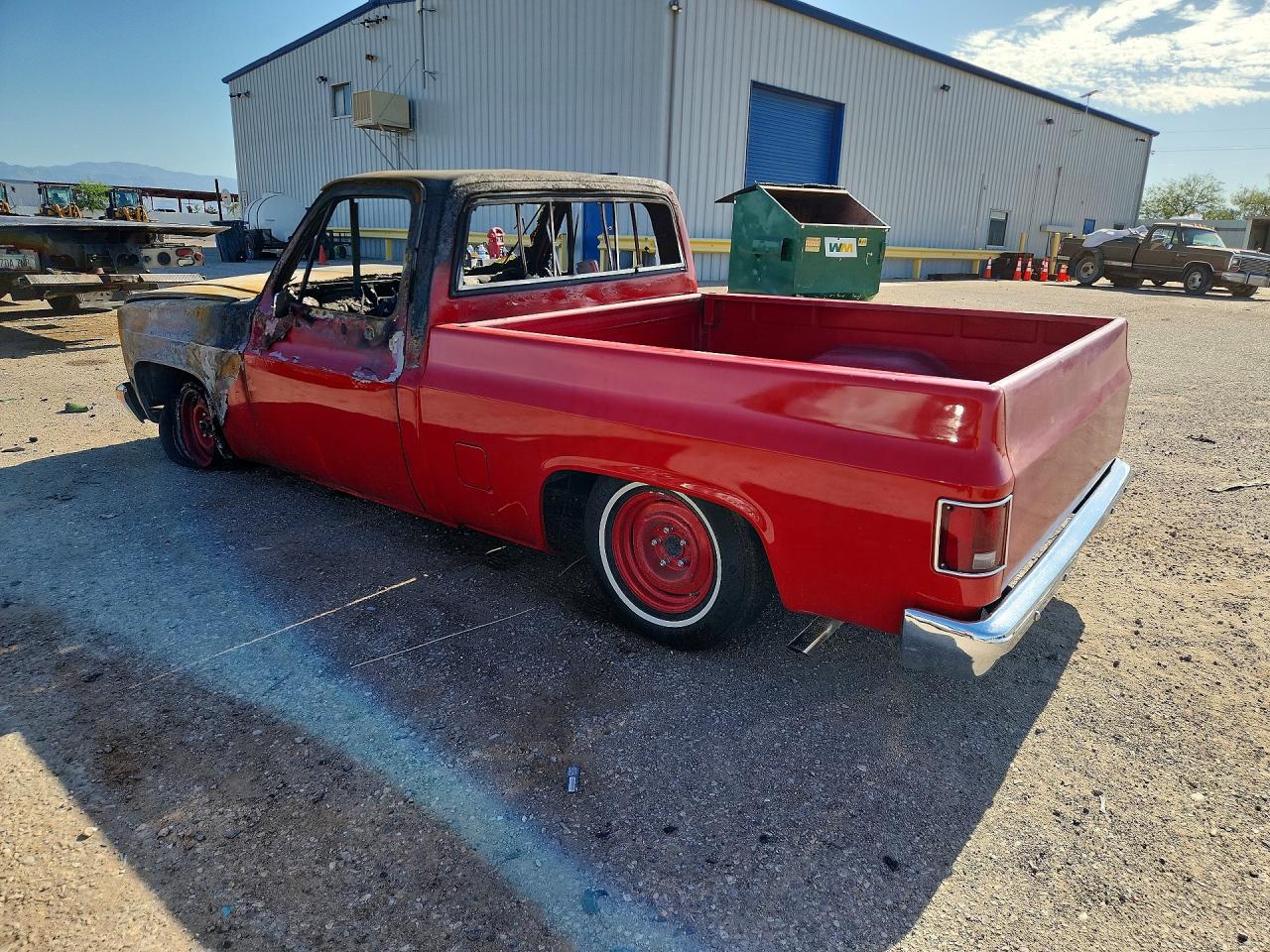 1985 Gmc C1500 Red vin: 1GTCC14H5FJ518554