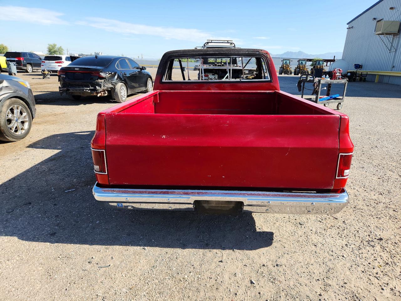 1985 Gmc C1500 Red vin: 1GTCC14H5FJ518554