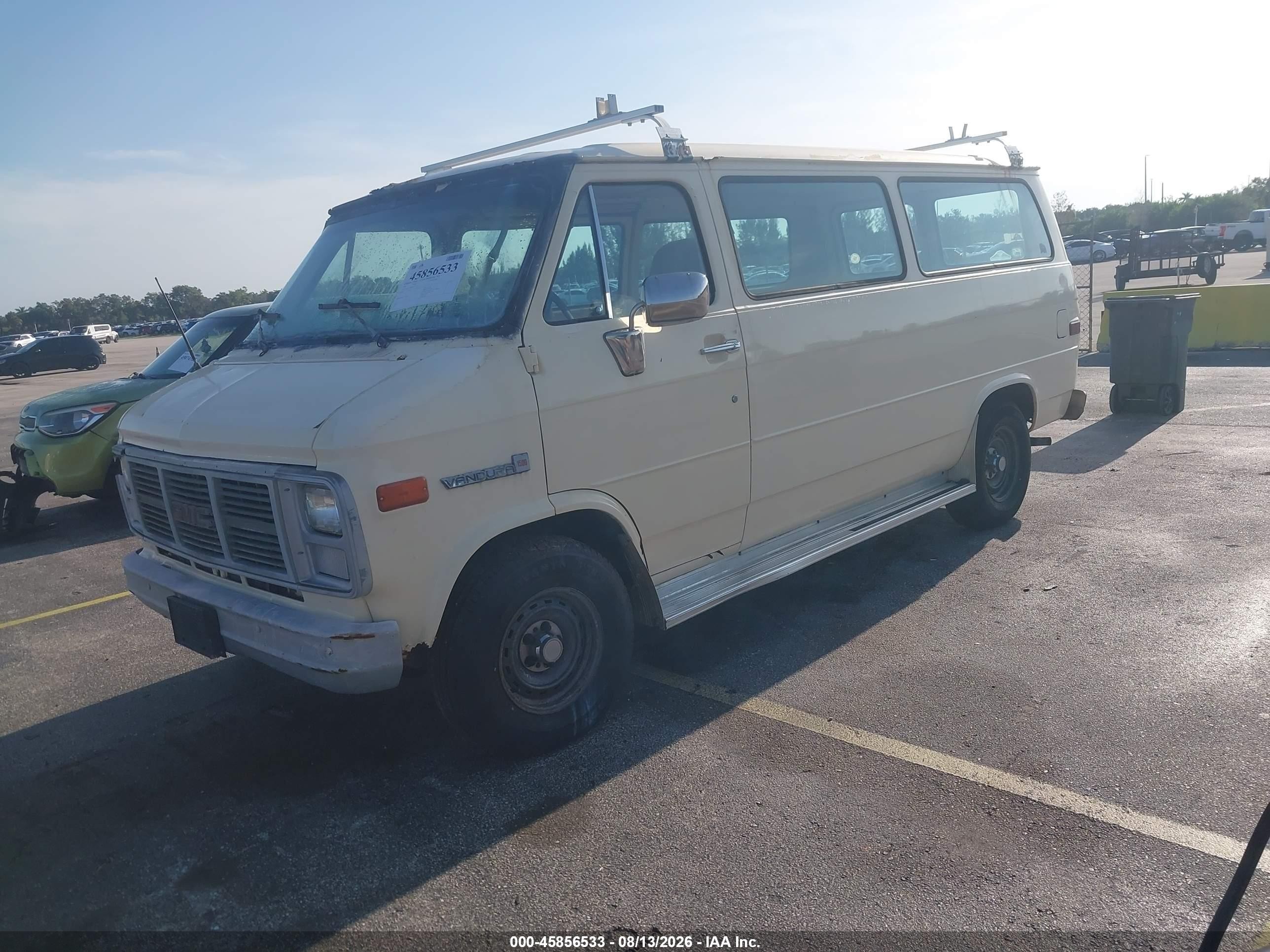 1991 Gmc Vandura G1500 Beige vin: 1GTCG15H8M7512115