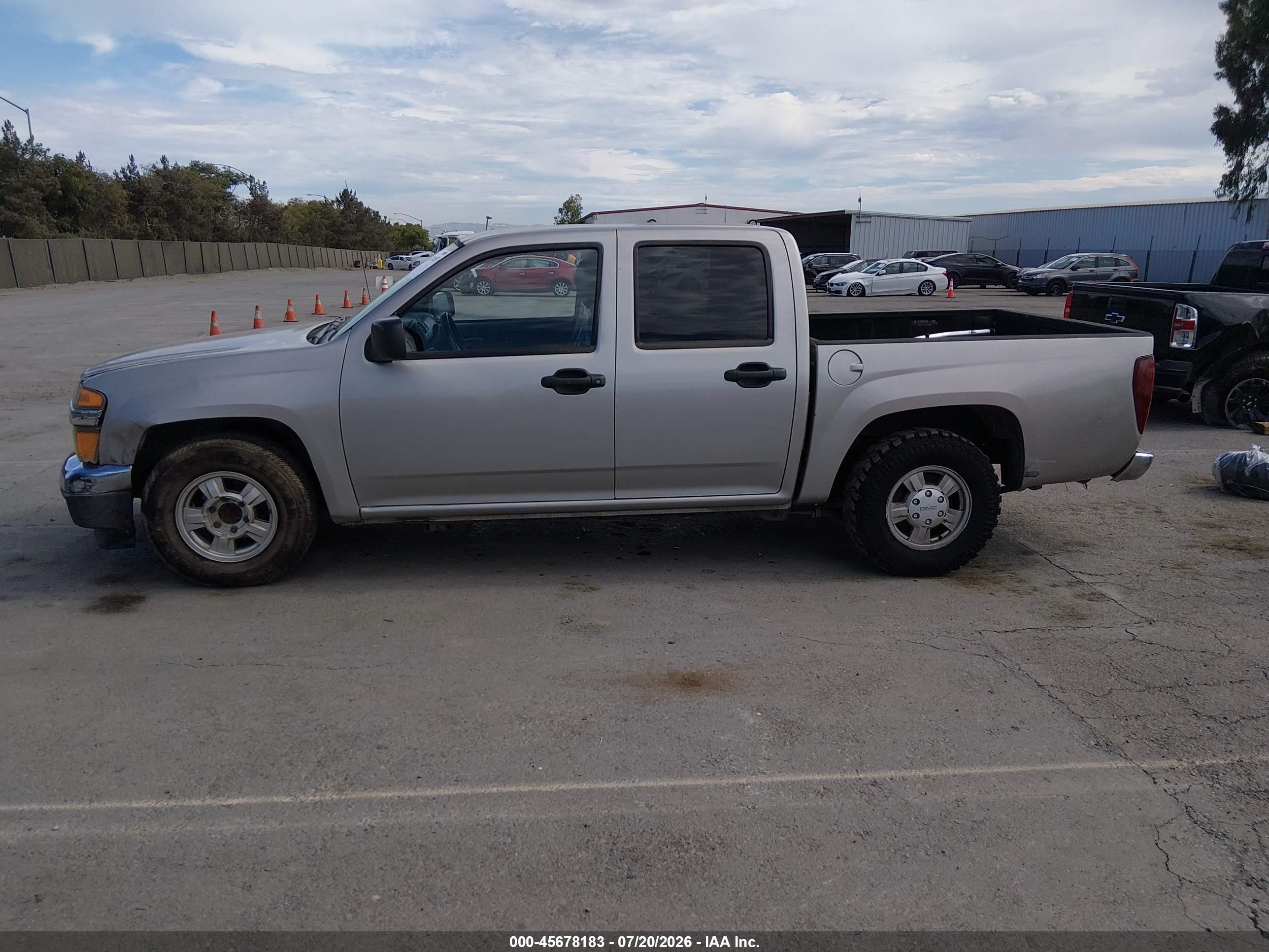 2004 Gmc Canyon Sle Silver vin: 1GTCS136048206164