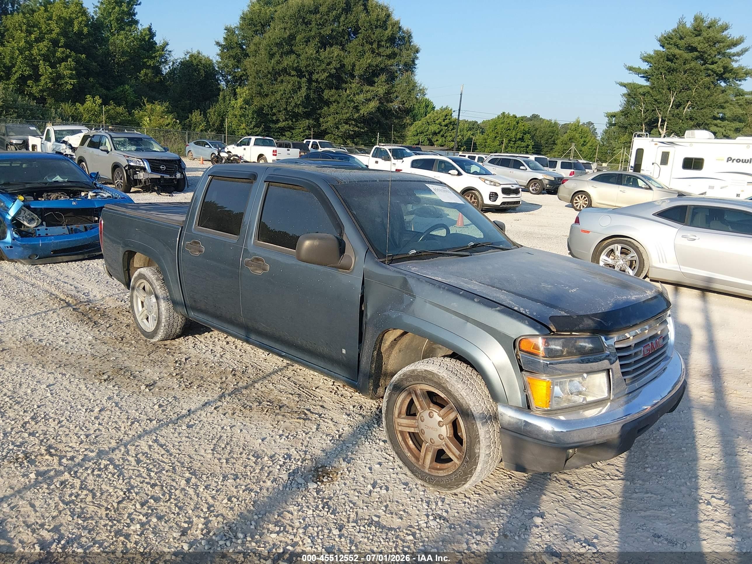 2006 Gmc Canyon Sle2 Blue vin: 1GTCS136168264352