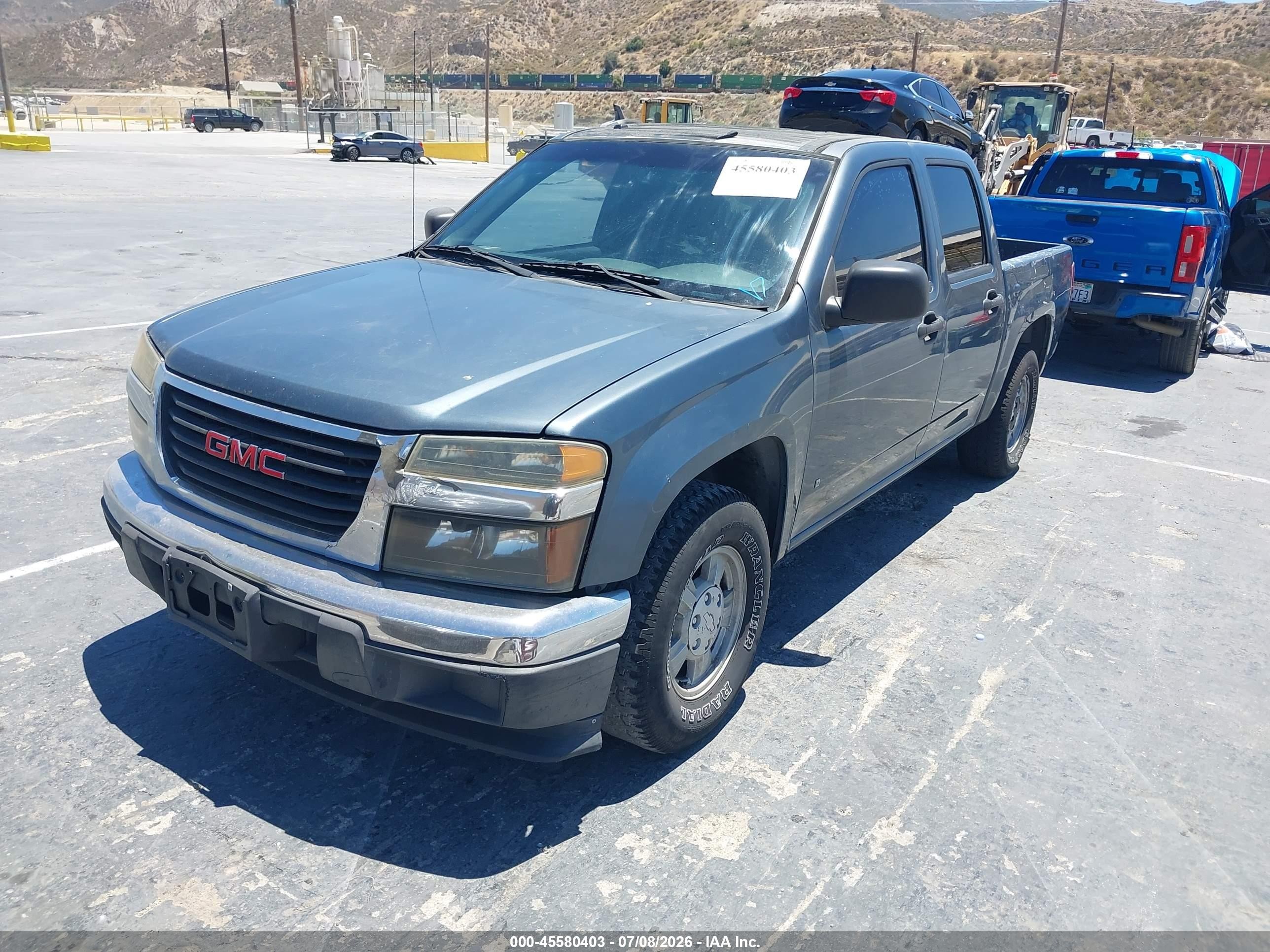 2006 Gmc Canyon Sle2 Gray vin: 1GTCS136168285606