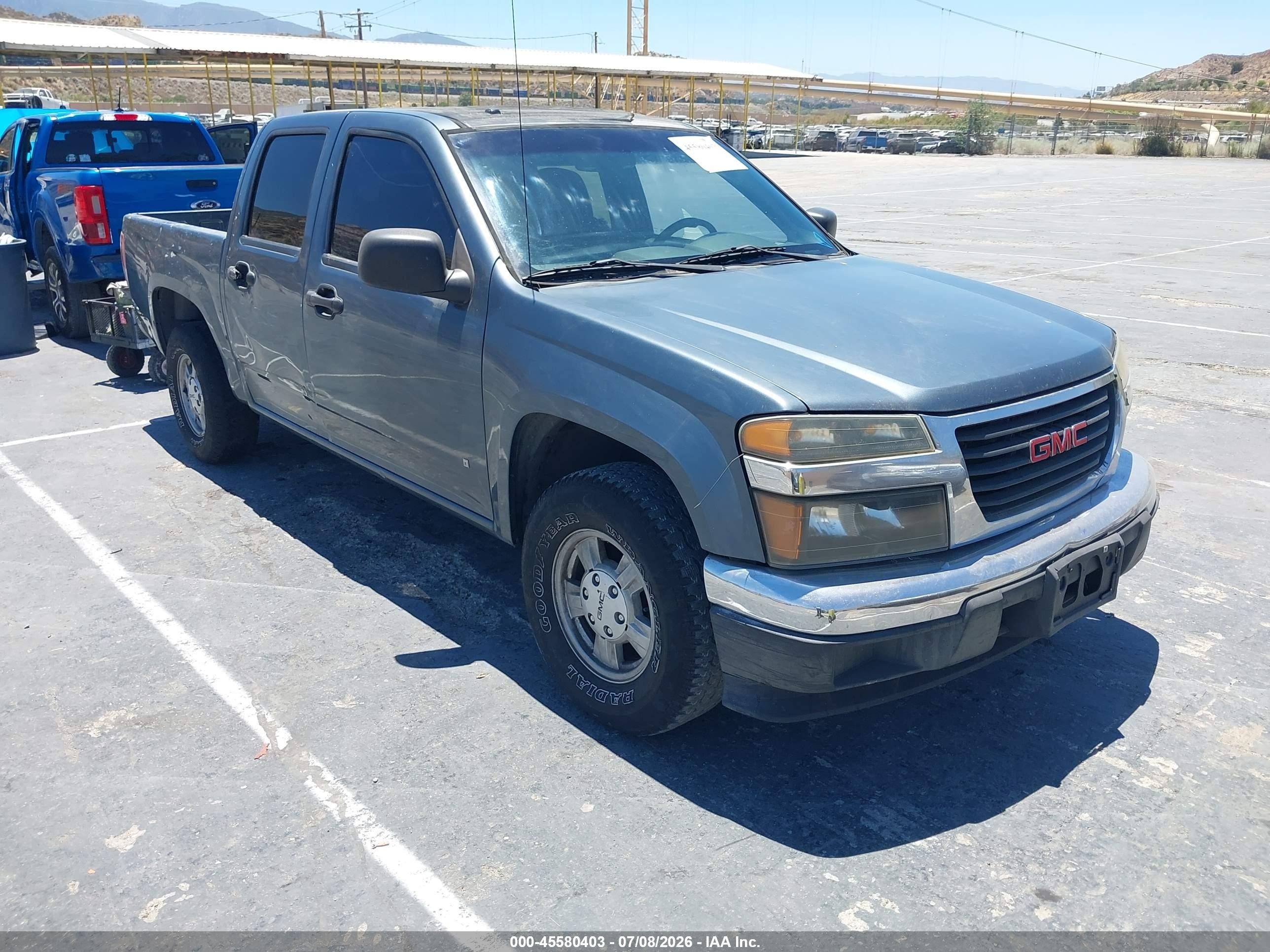 2006 Gmc Canyon Sle2 Gray vin: 1GTCS136168285606
