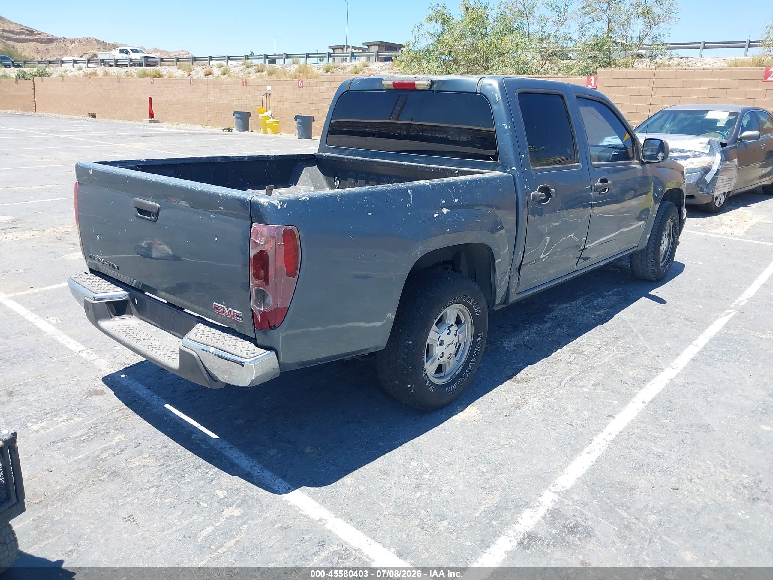 2006 Gmc Canyon Sle2 Gray vin: 1GTCS136168285606