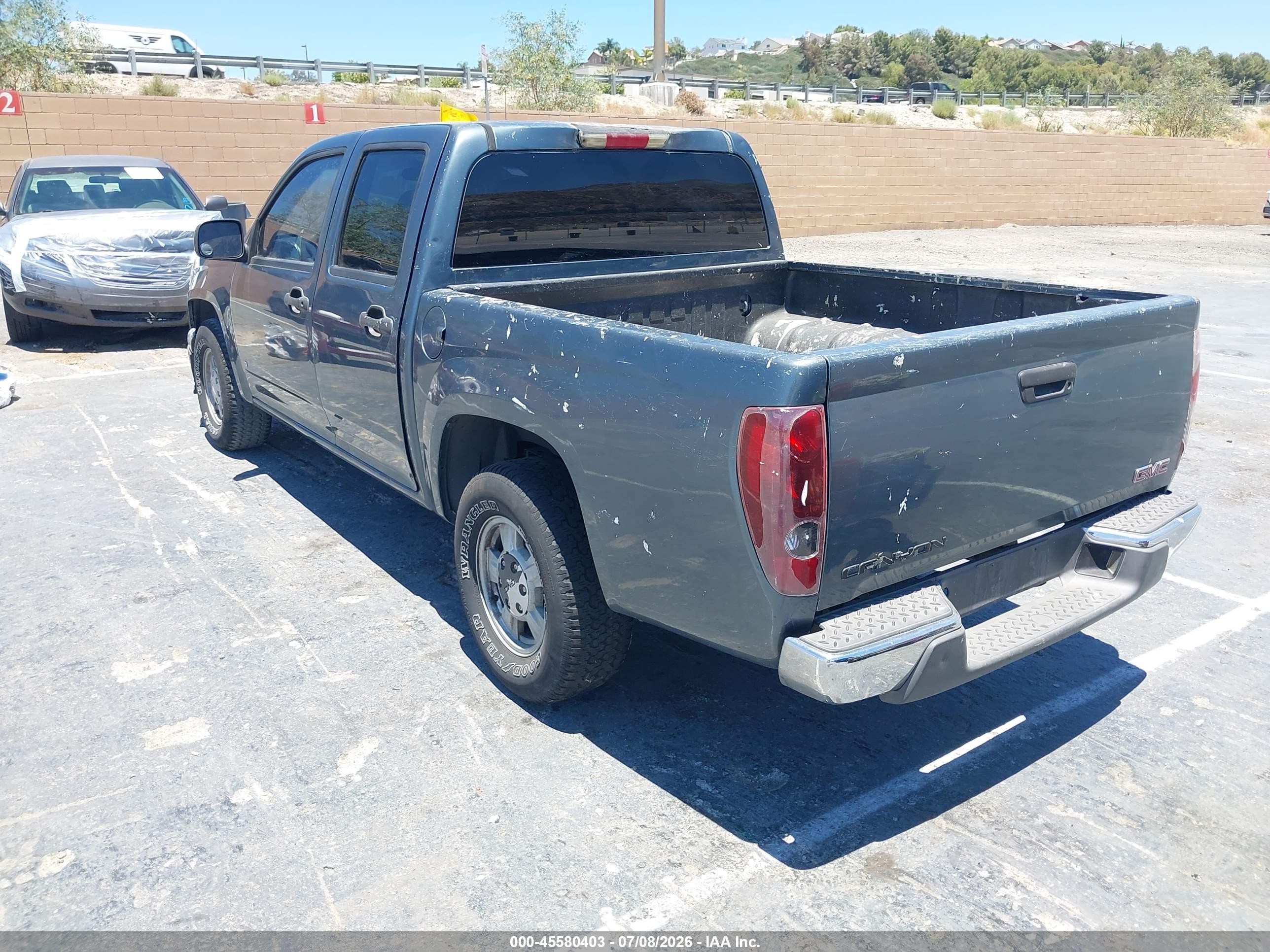 2006 Gmc Canyon Sle2 Gray vin: 1GTCS136168285606
