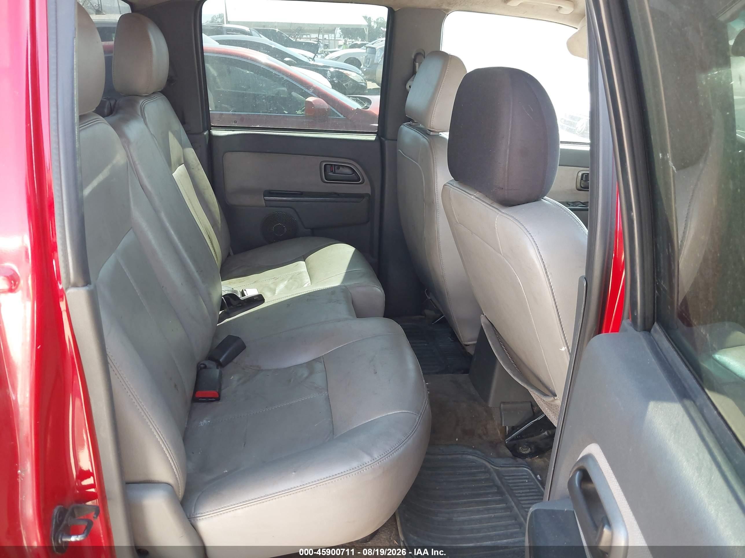 2005 Gmc Canyon Sle Red vin: 1GTCS136358178264