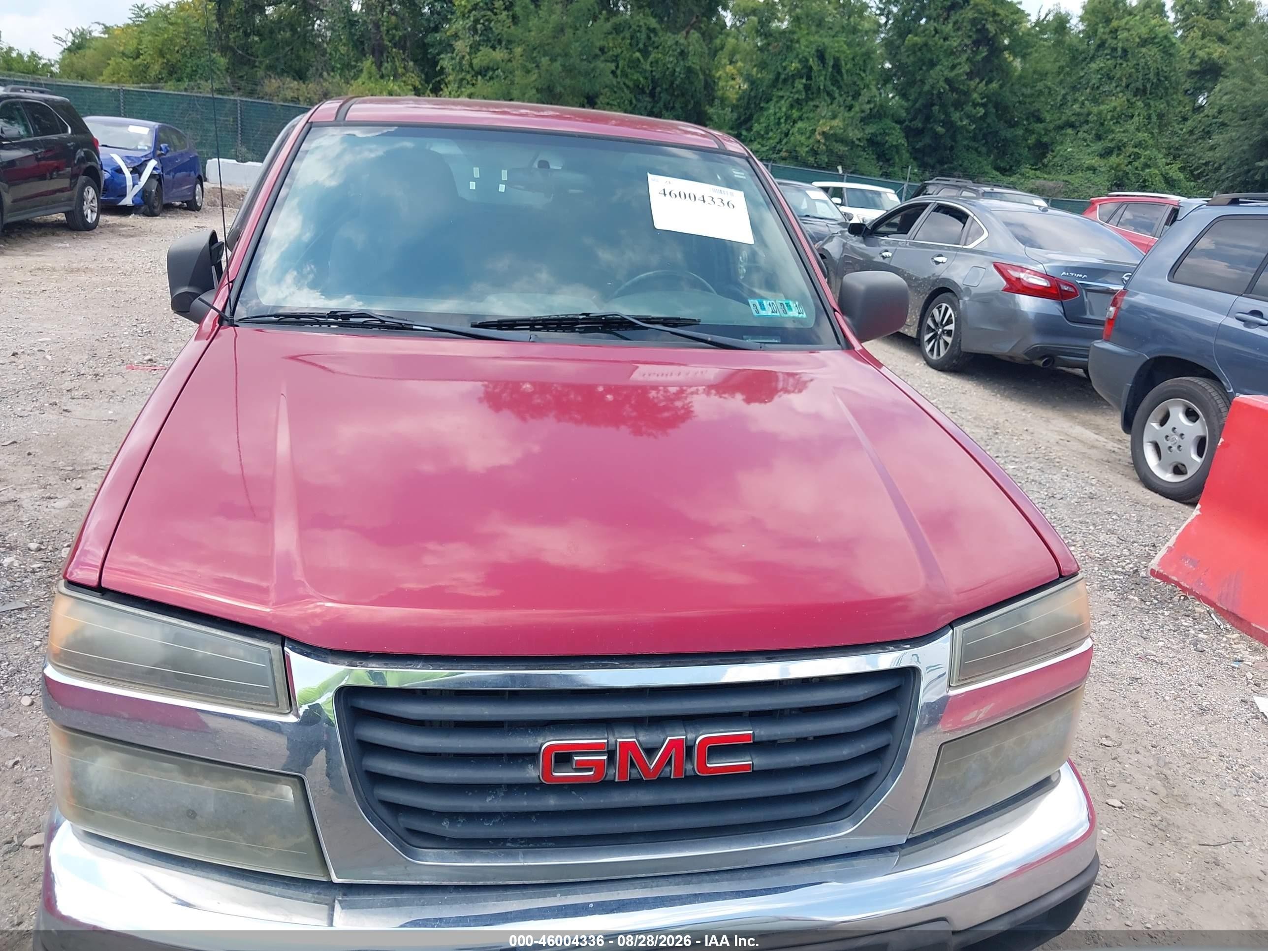 2006 Gmc Canyon Sle2 Red vin: 1GTCS136368146819