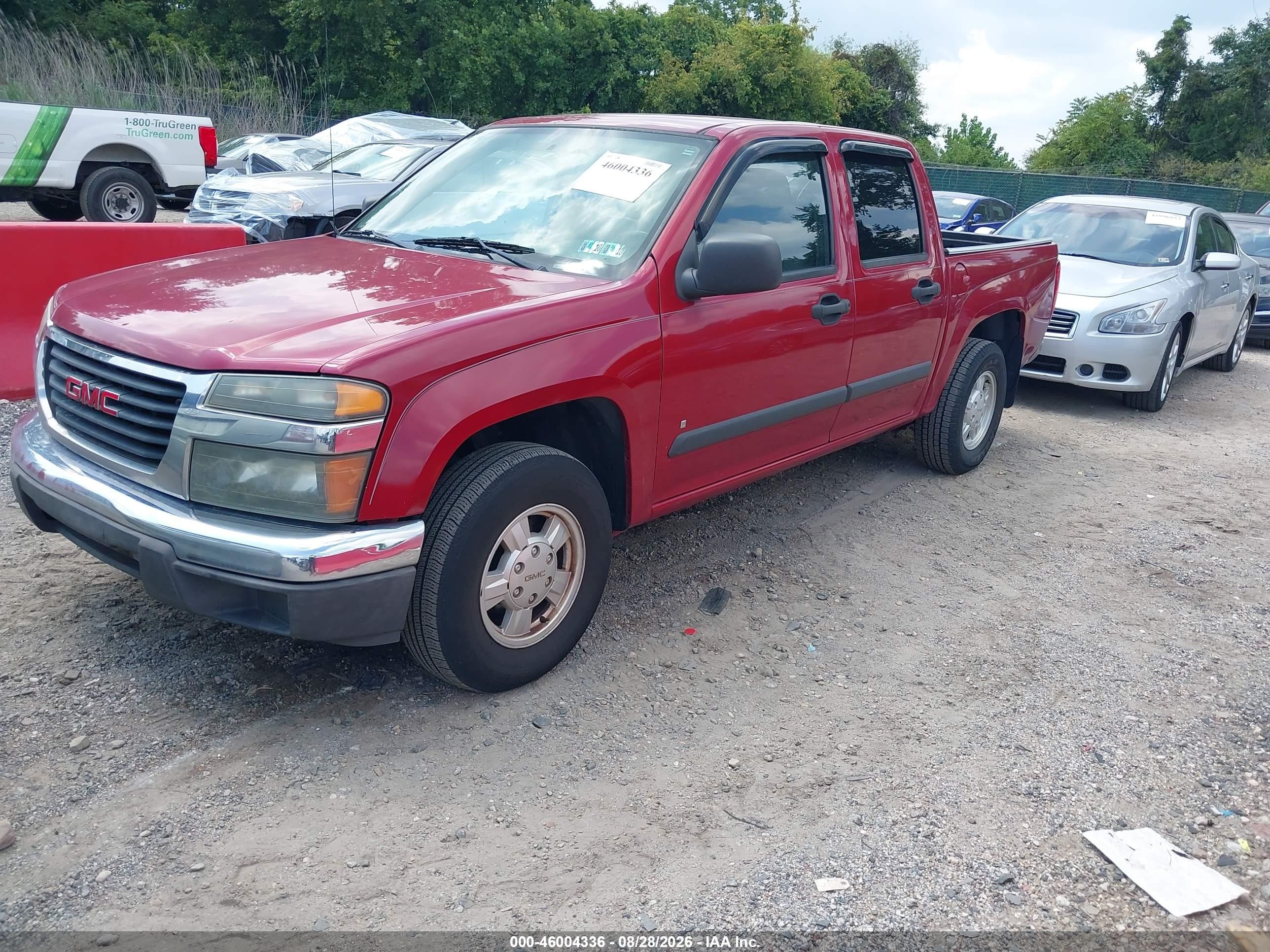 2006 Gmc Canyon Sle2 Red vin: 1GTCS136368146819