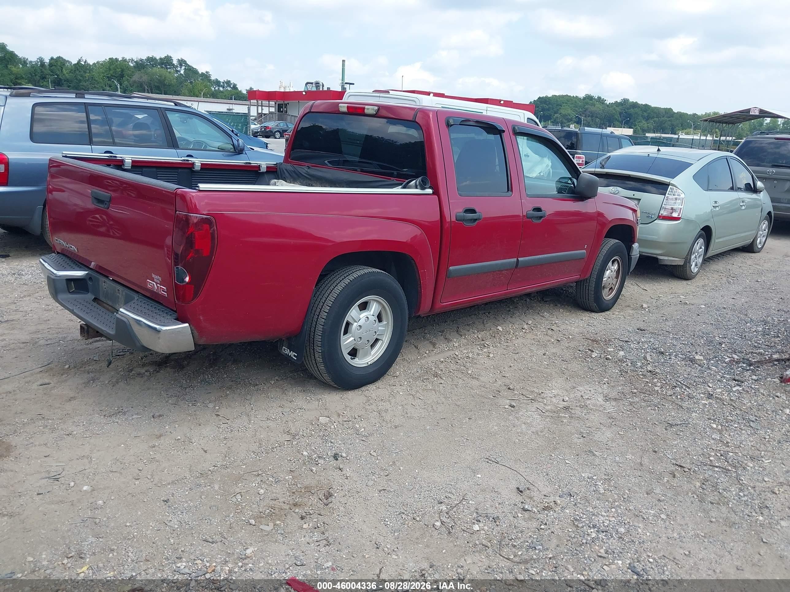 2006 Gmc Canyon Sle2 Red vin: 1GTCS136368146819