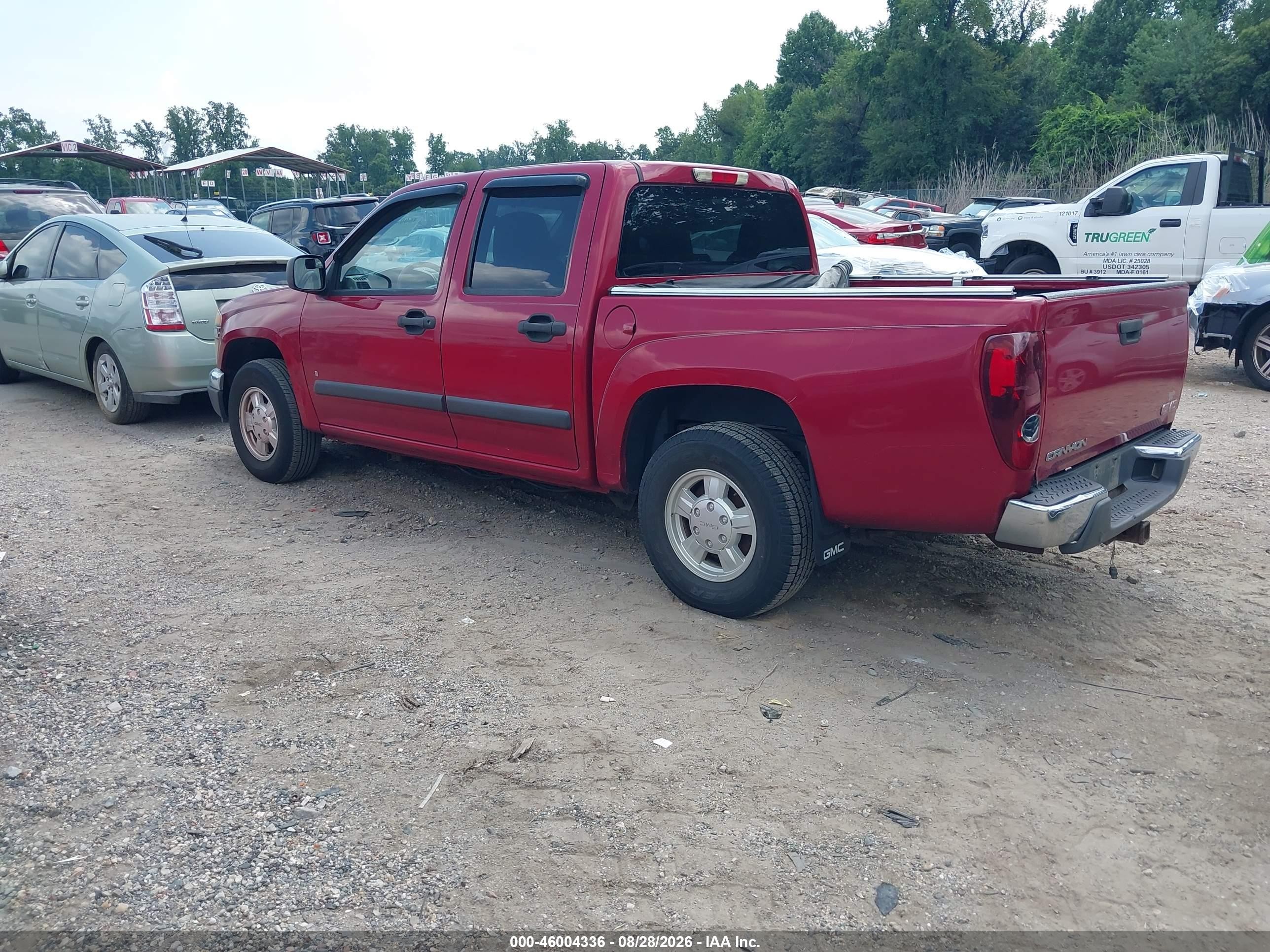 2006 Gmc Canyon Sle2 Red vin: 1GTCS136368146819