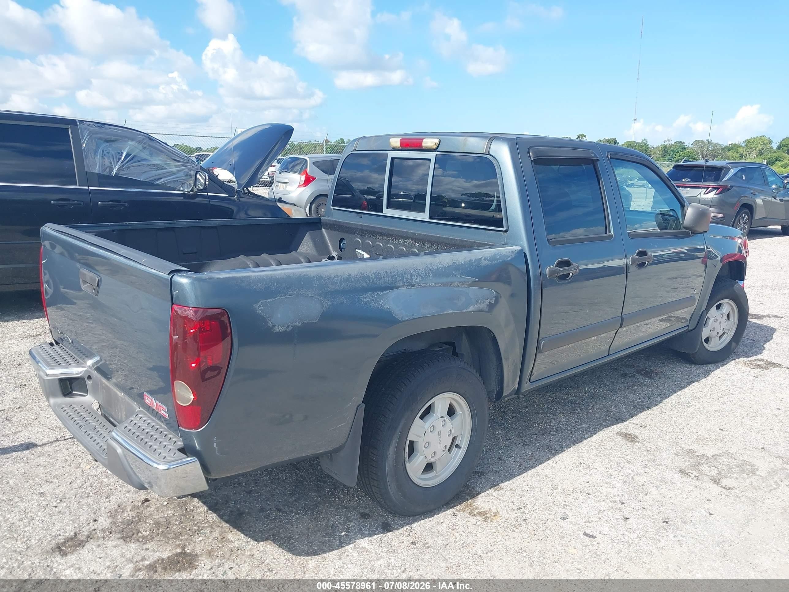 2006 Gmc Canyon Slt Gray vin: 1GTCS136568188666