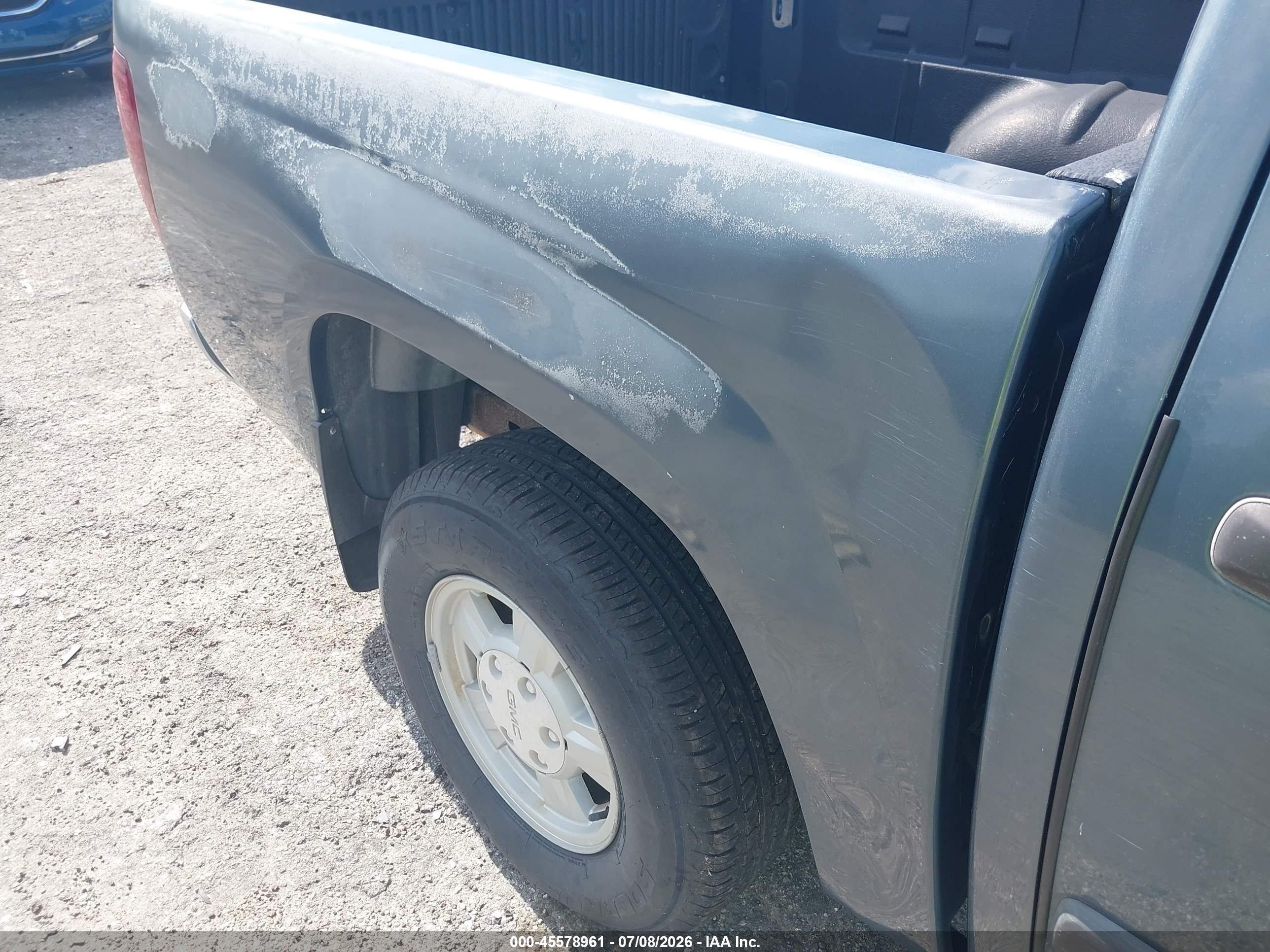 2006 Gmc Canyon Slt Gray vin: 1GTCS136568188666