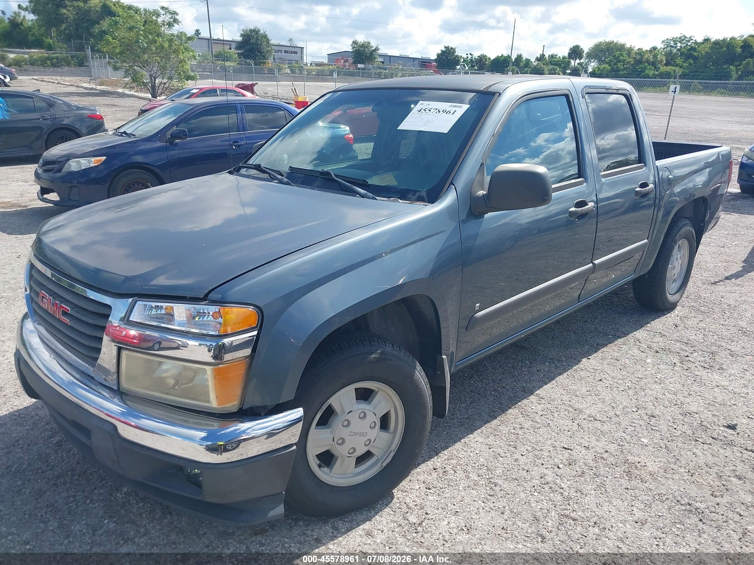 2006 Gmc Canyon Slt Gray vin: 1GTCS136568188666