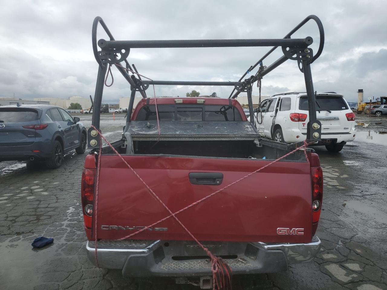 2004 Gmc Canyon Red vin: 1GTCS136748165032