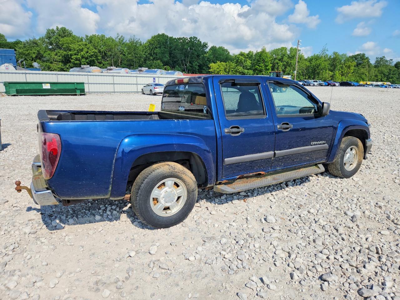 2004 Gmc Canyon Синий vin: 1GTCS136748196717