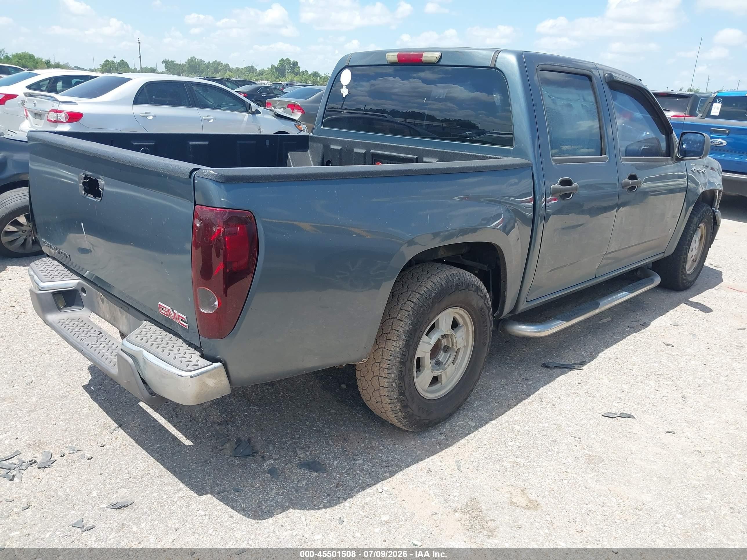 2006 Gmc Canyon Sle2 Blue vin: 1GTCS136768219447