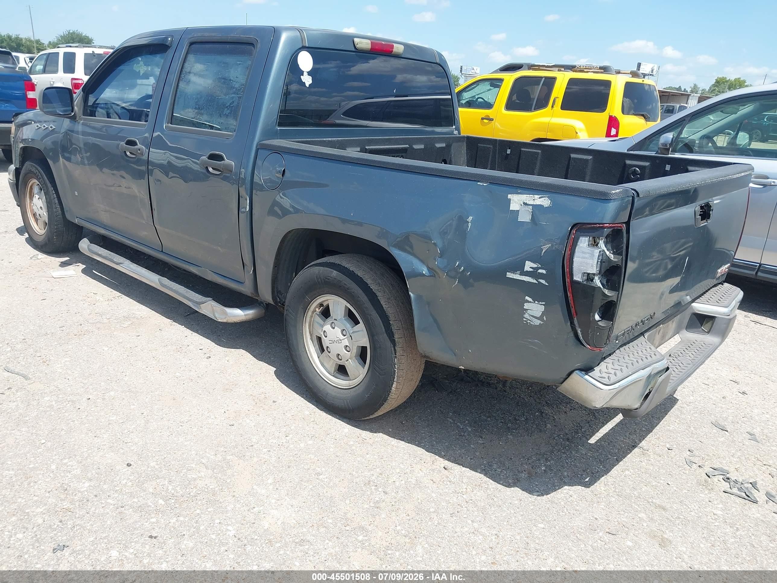 2006 Gmc Canyon Sle2 Blue vin: 1GTCS136768219447