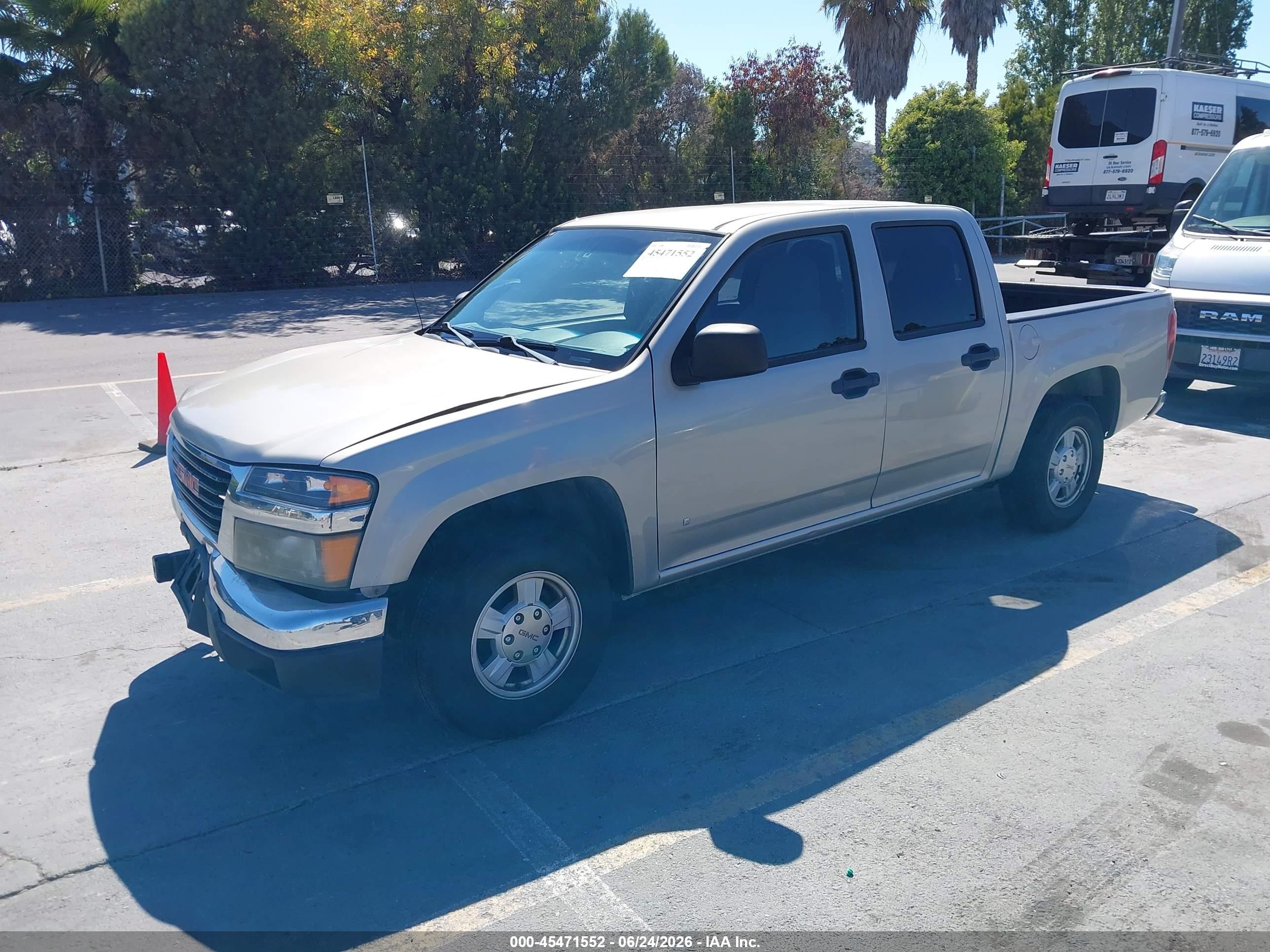 2006 Gmc Canyon Sle2 Gray vin: 1GTCS136968224049