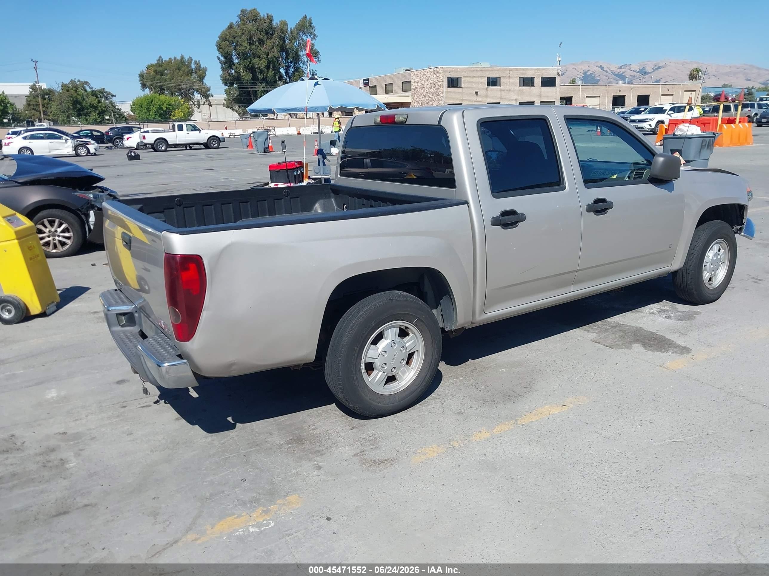 2006 Gmc Canyon Sle2 Gray vin: 1GTCS136968224049