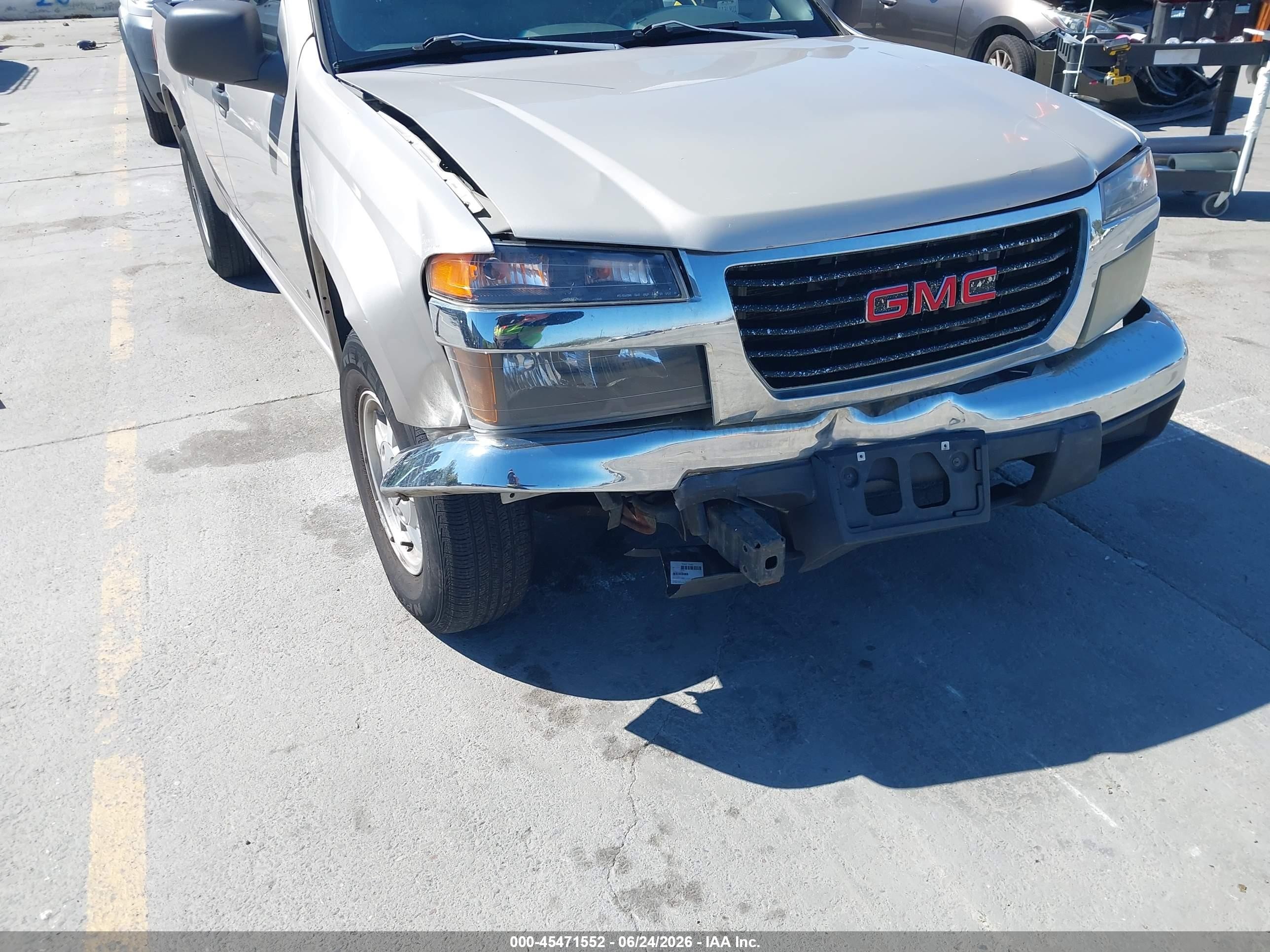 2006 Gmc Canyon Sle2 Gray vin: 1GTCS136968224049