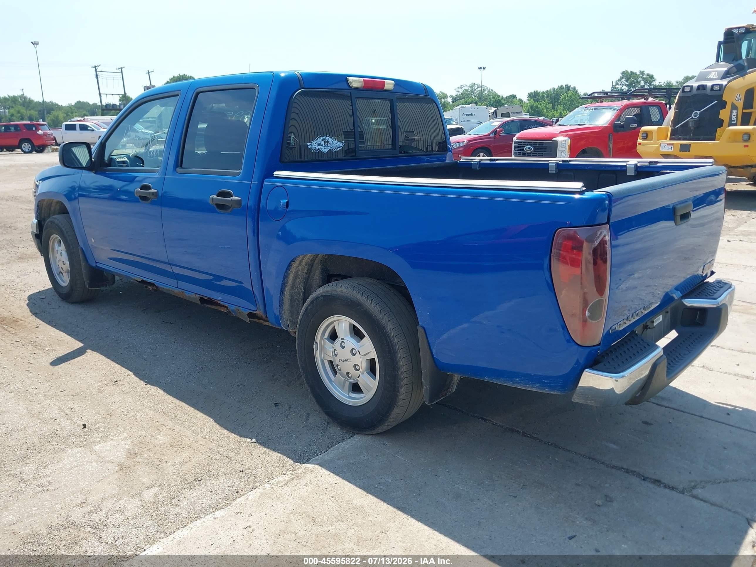 2007 Gmc Canyon Sle1 Blue vin: 1GTCS139578100033