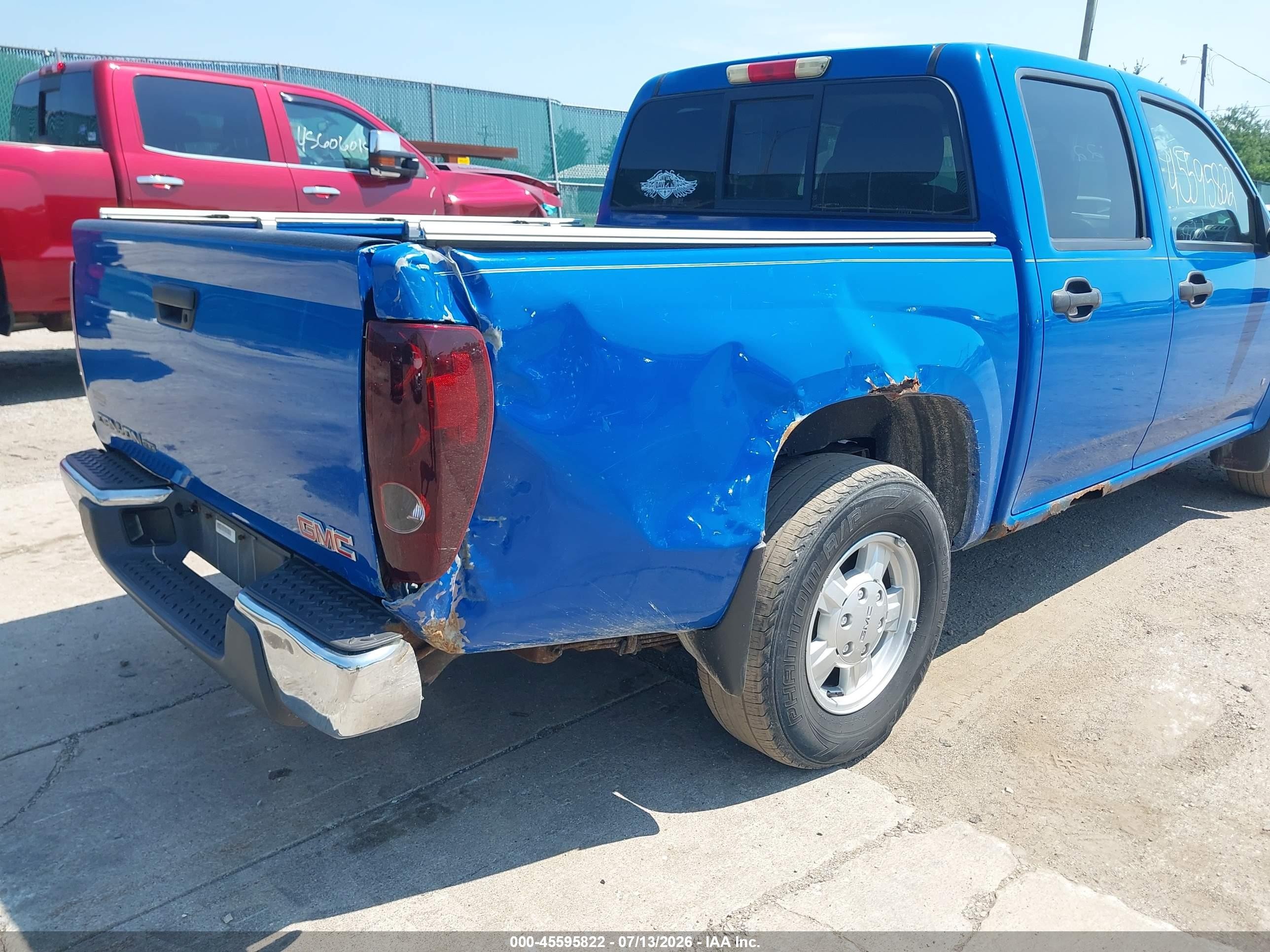 2007 Gmc Canyon Sle1 Blue vin: 1GTCS139578100033