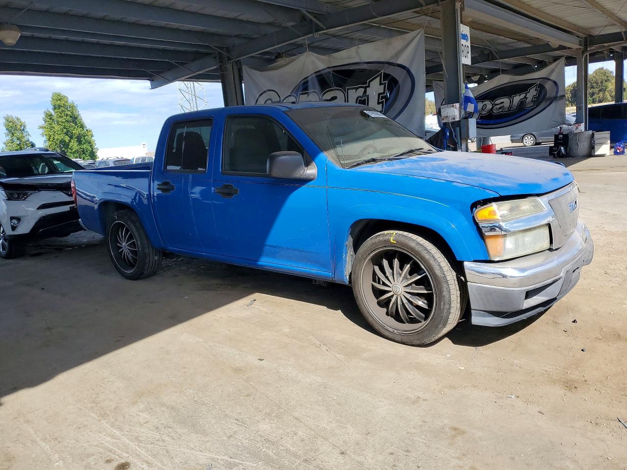 2007 Gmc Canyon Blue vin: 1GTCS13E078142607