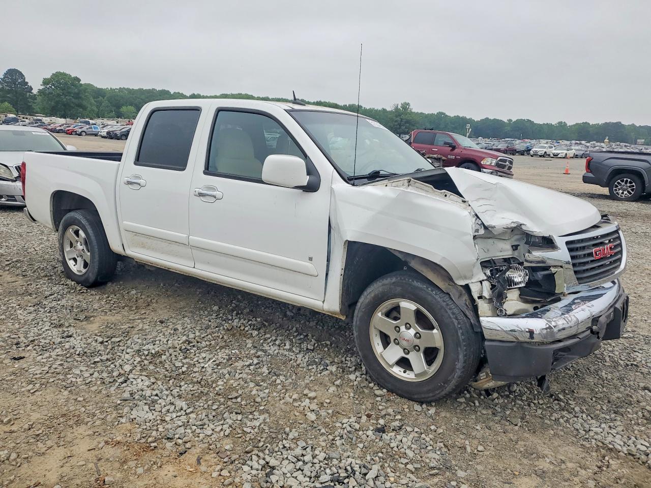 2009 Gmc Canyon White vin: 1GTCS13E298121647