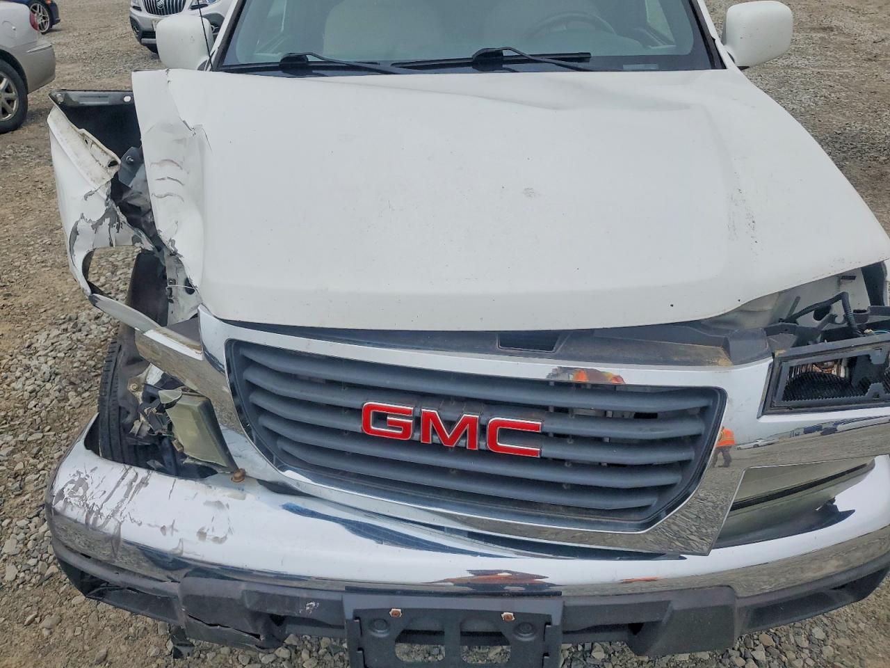2009 Gmc Canyon White vin: 1GTCS13E298121647