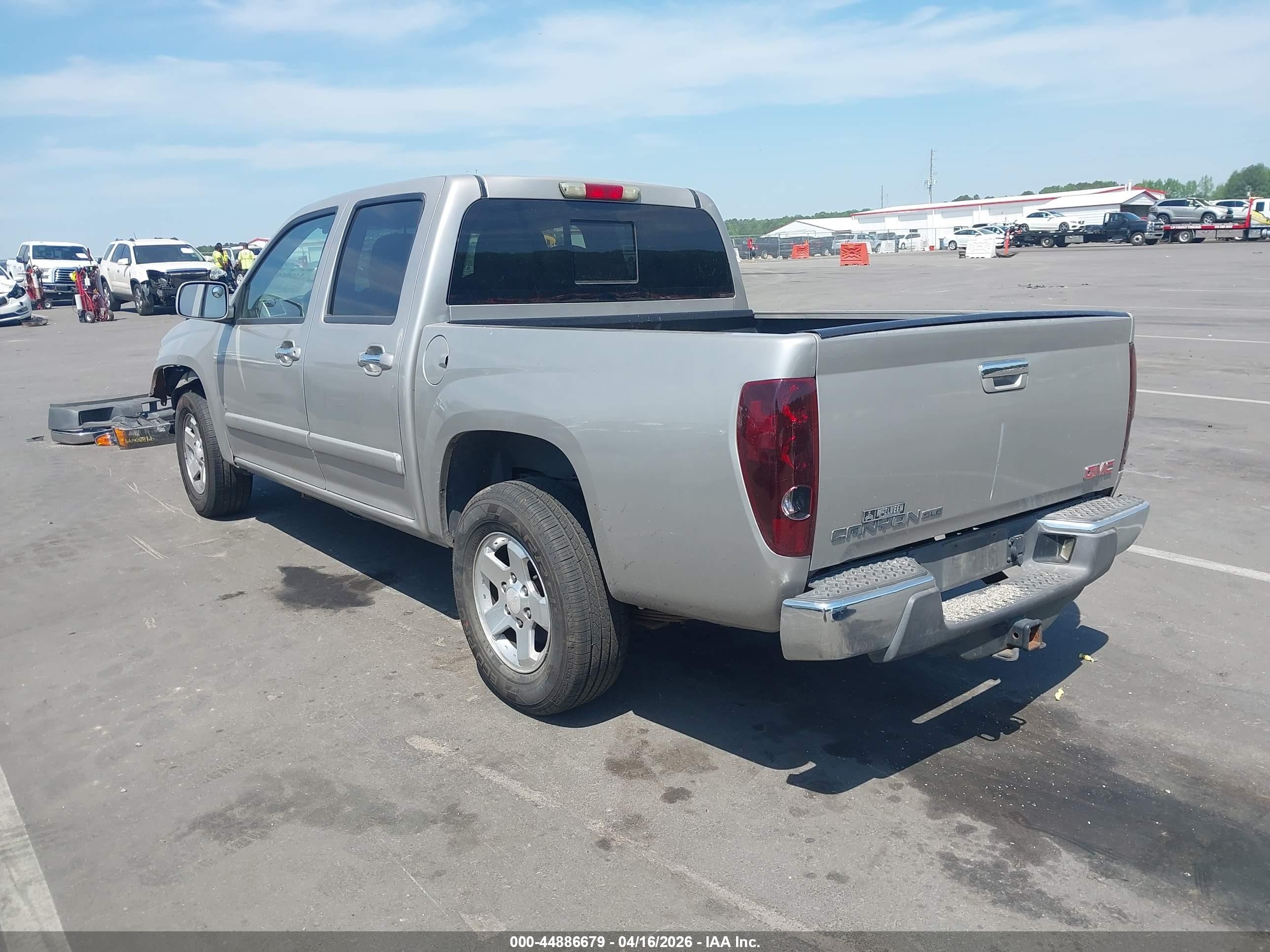 2009 Gmc Canyon Sle2 Silver vin: 1GTCS13E298121986