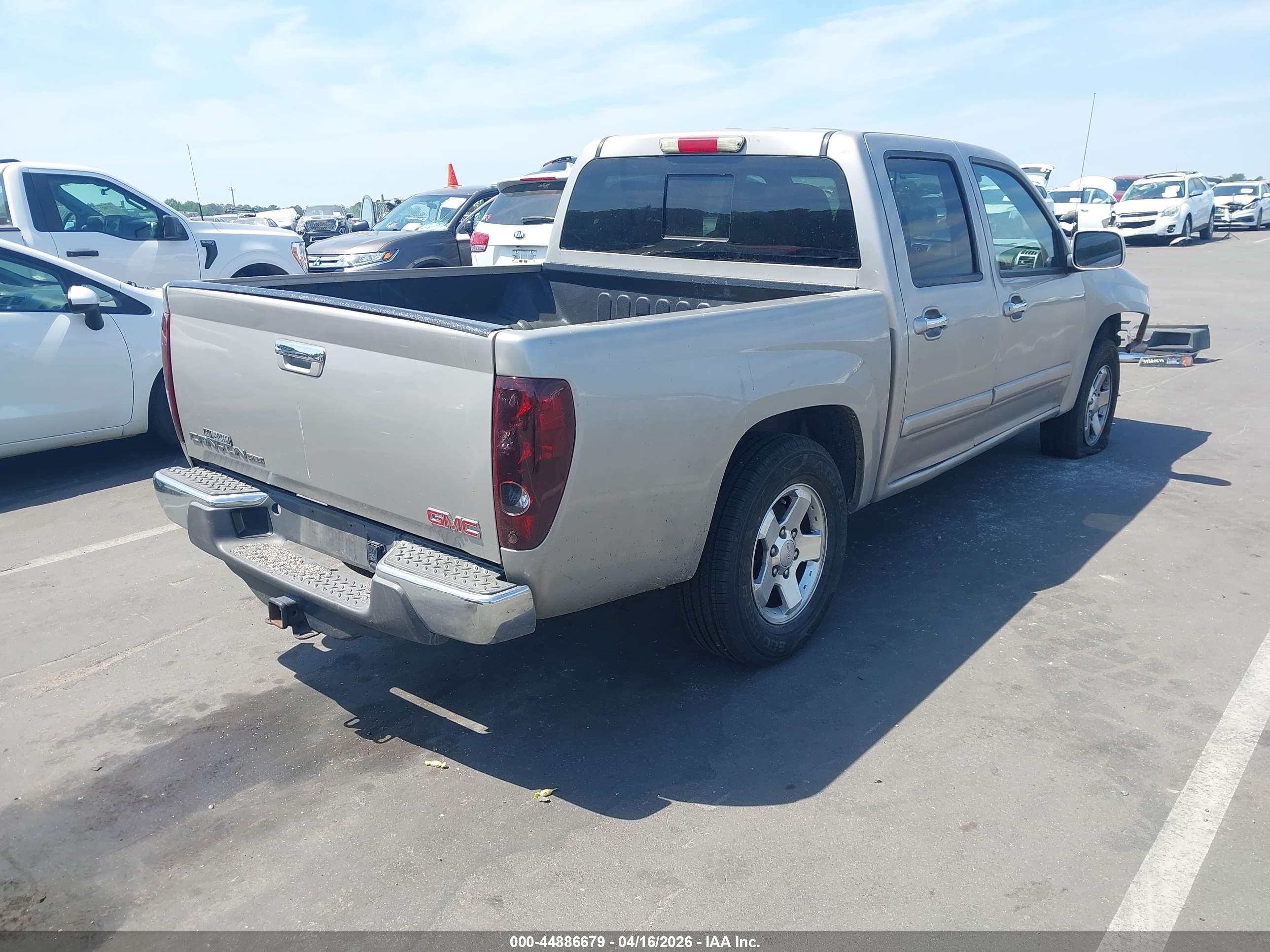2009 Gmc Canyon Sle2 Silver vin: 1GTCS13E298121986