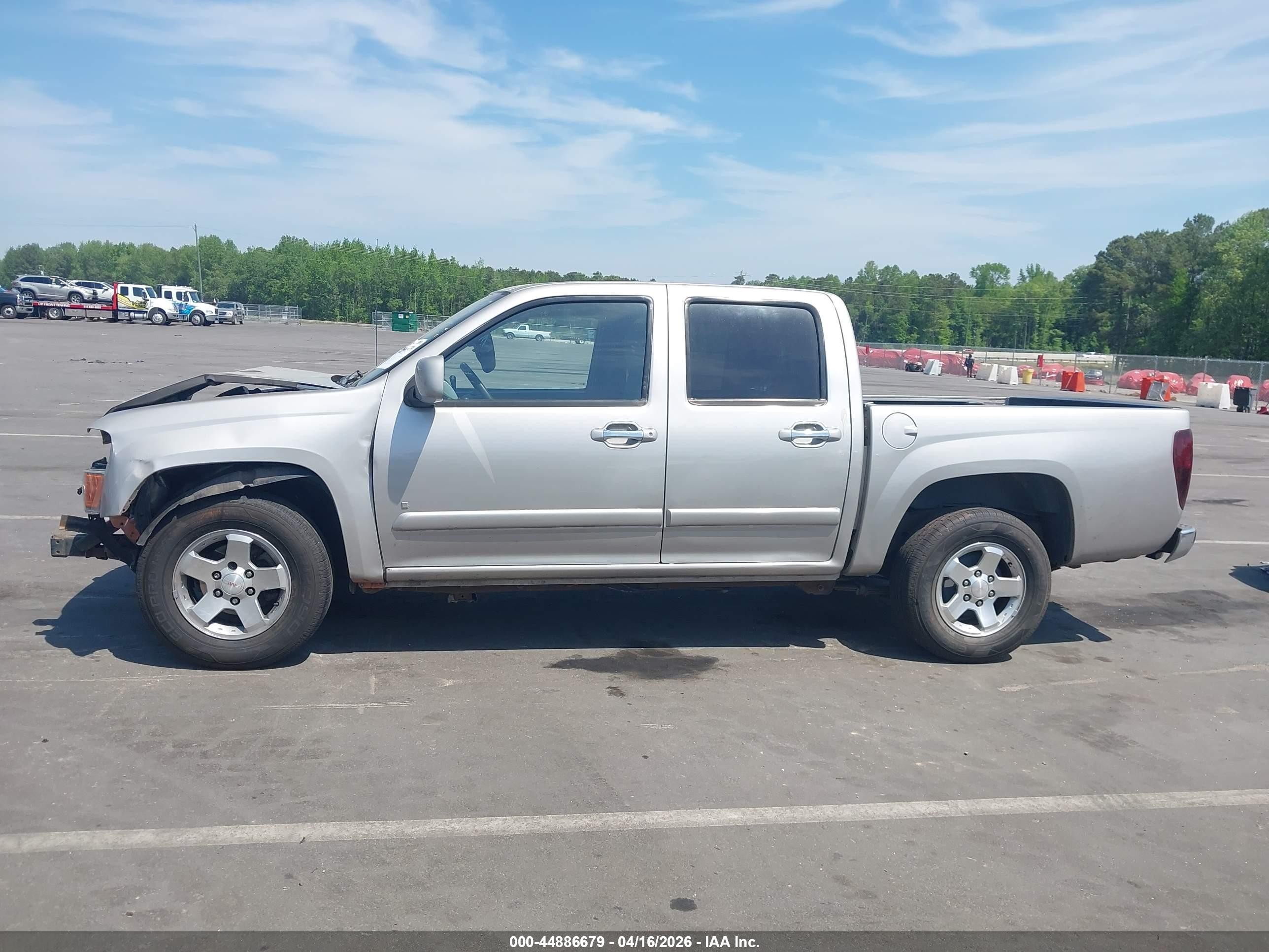 2009 Gmc Canyon Sle2 Silver vin: 1GTCS13E298121986