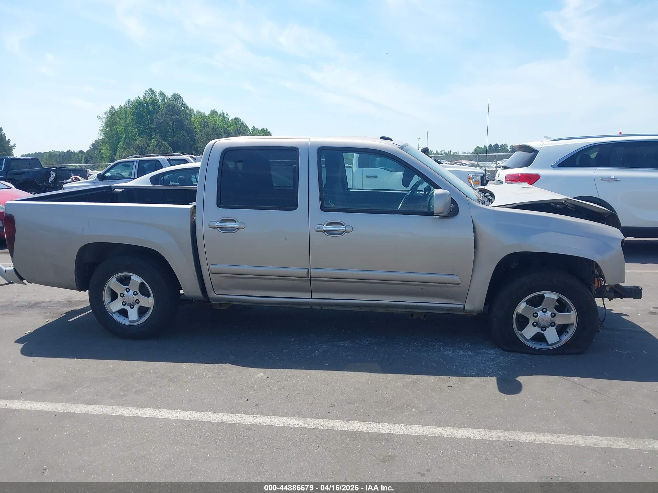 2009 Gmc Canyon Sle2 Silver vin: 1GTCS13E298121986