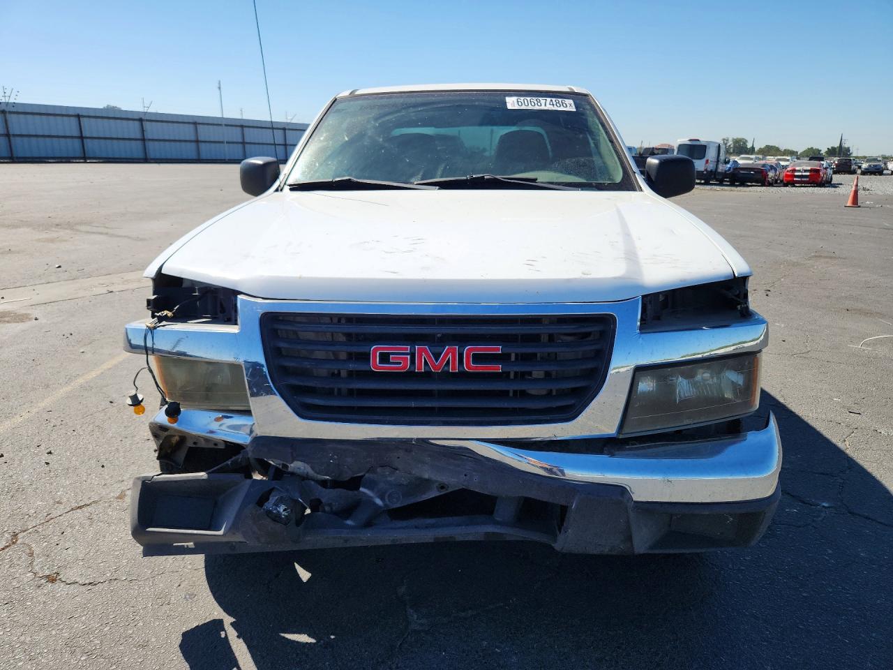 2007 Gmc Canyon White vin: 1GTCS13E678115248