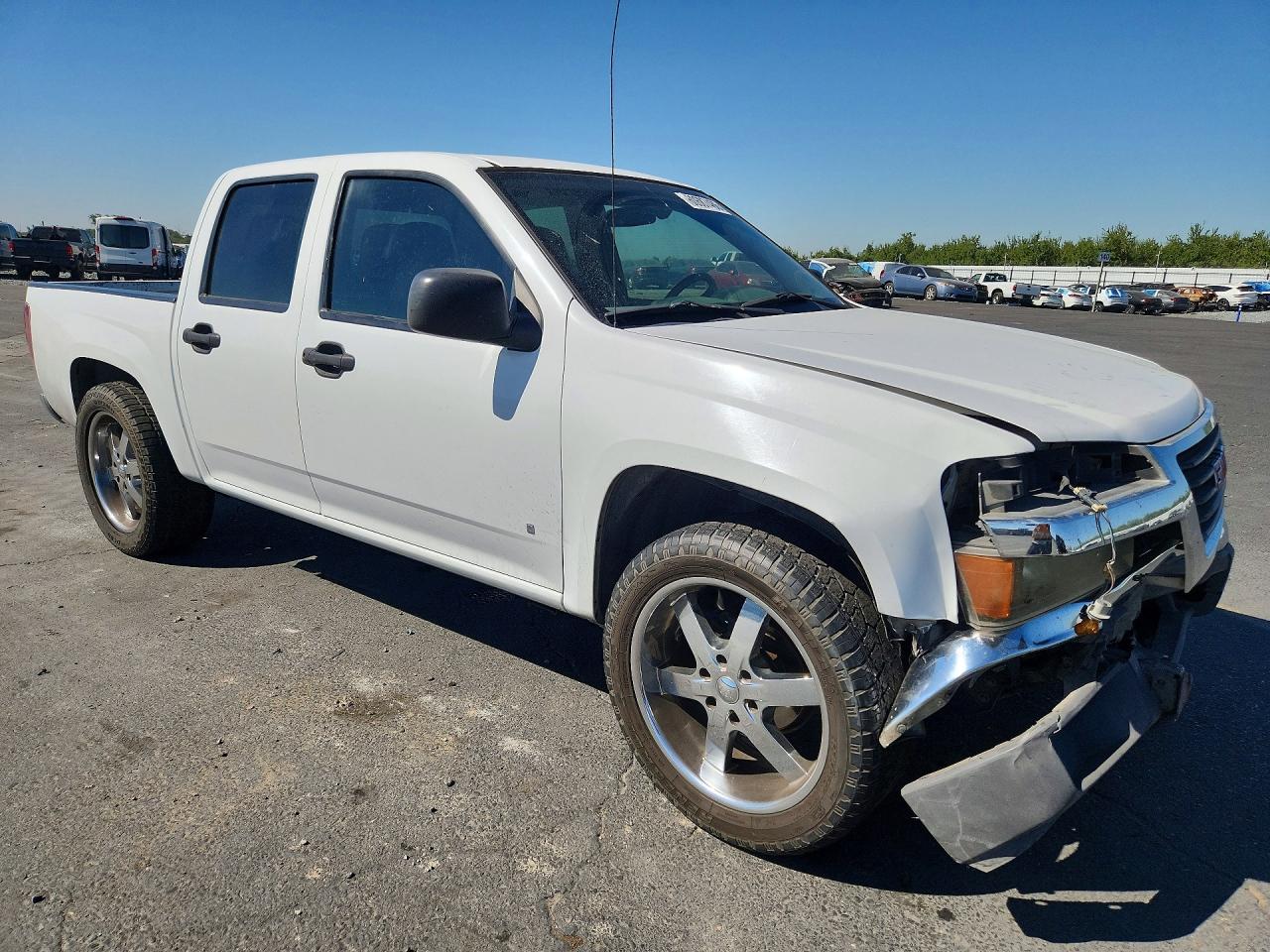 2007 Gmc Canyon White vin: 1GTCS13E678115248
